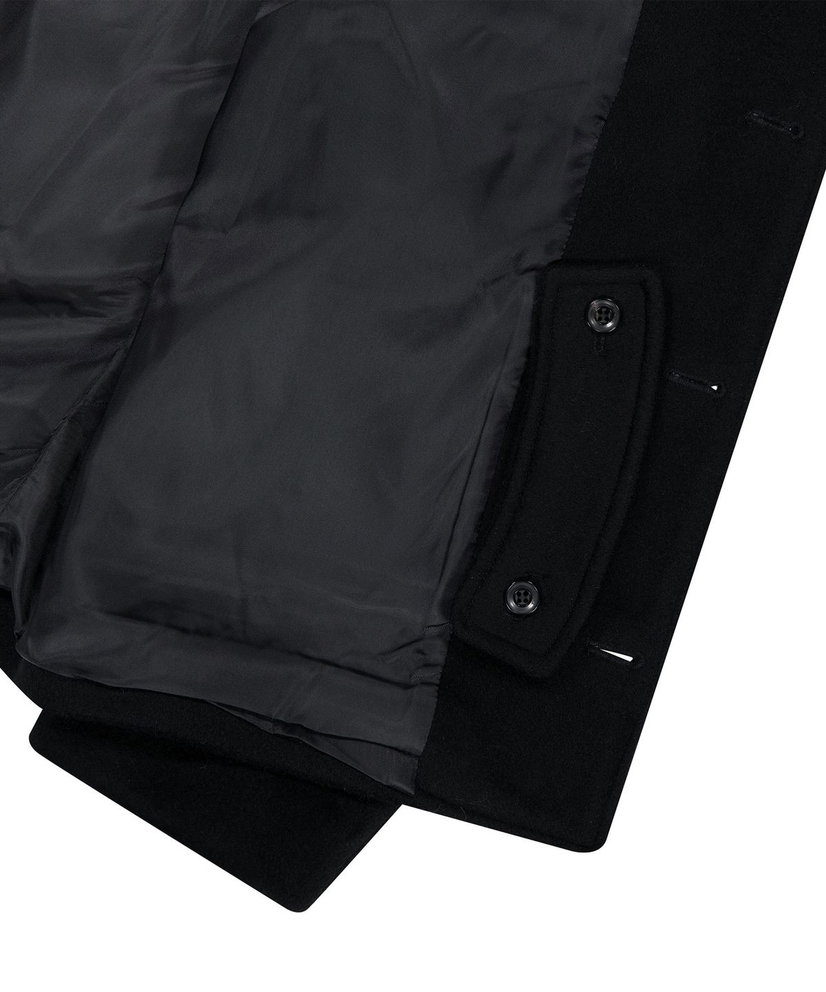 엔도어(ENDOOR) [리뉴얼]Fine wool short coat (black)