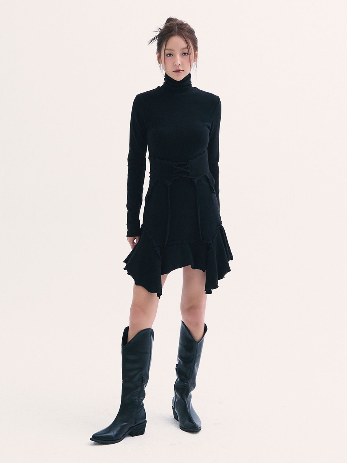 비에이블투(B ABLE TWO) Ophelia DRESS BLACK