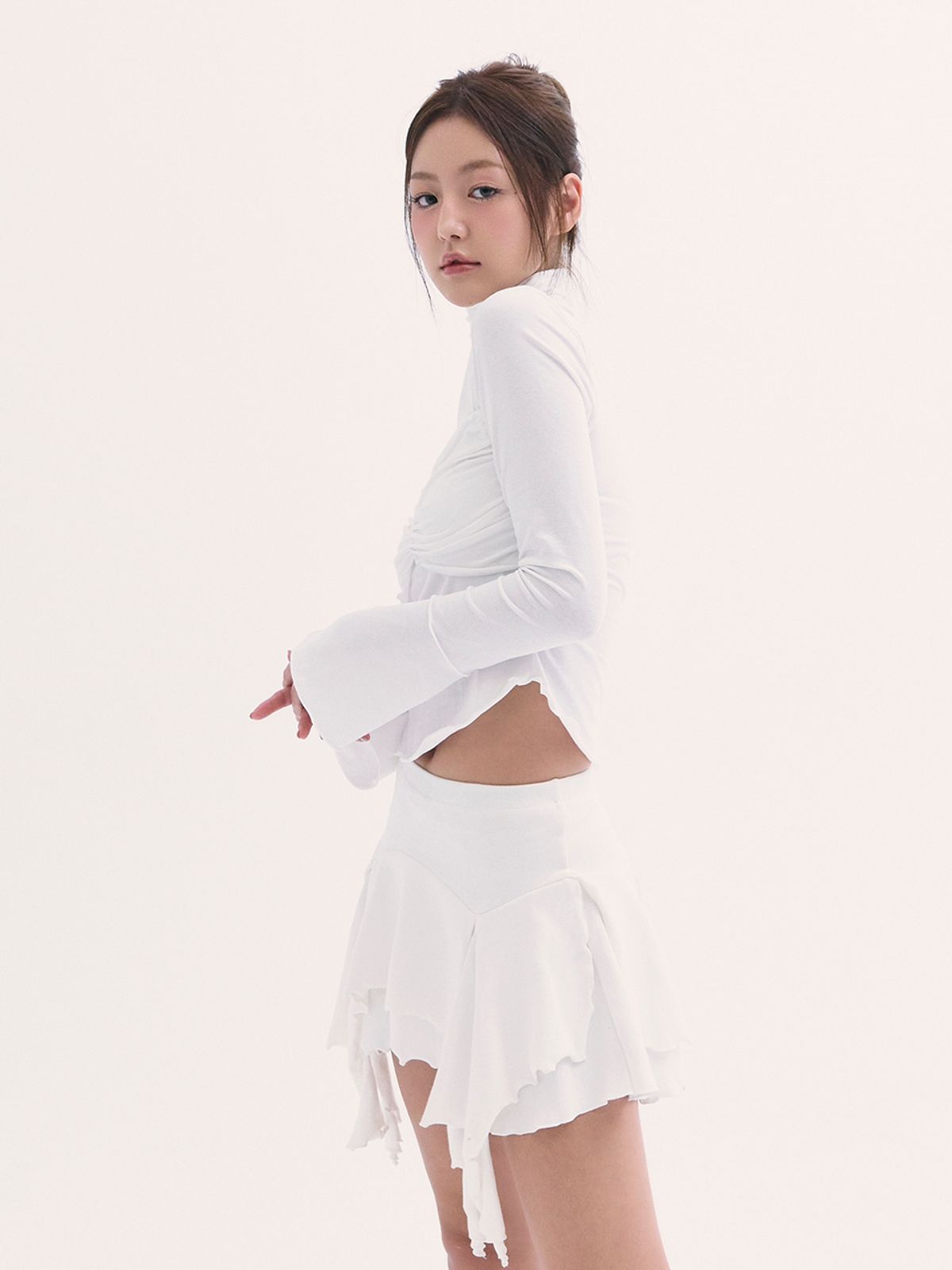 비에이블투(B ABLE TWO) Ophelia Top WHITE