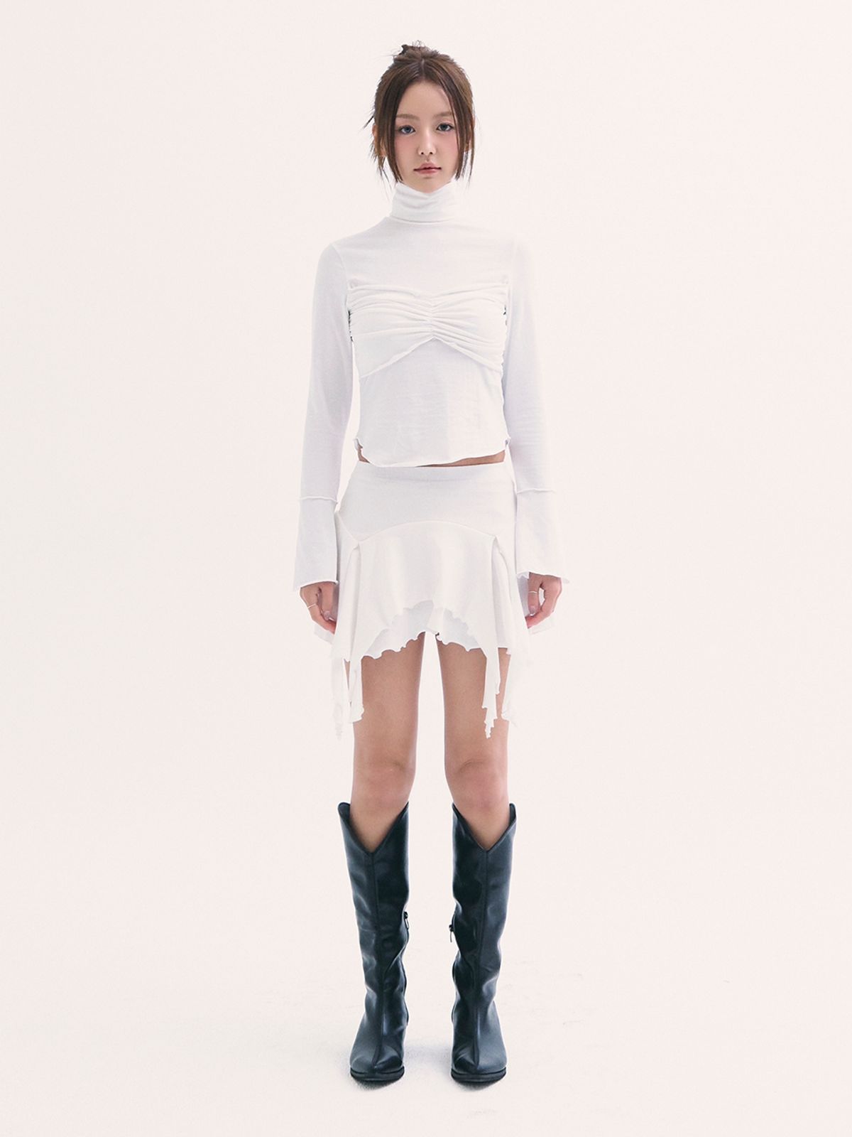 비에이블투(B ABLE TWO) Ophelia Top WHITE
