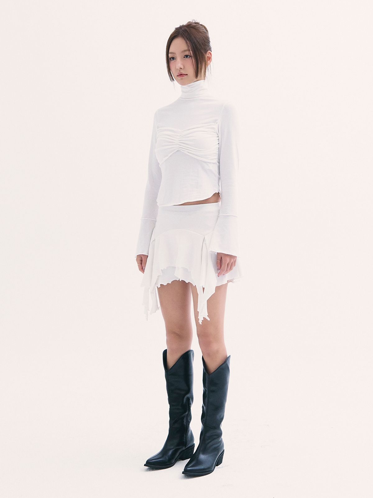 비에이블투(B ABLE TWO) Ophelia Top WHITE