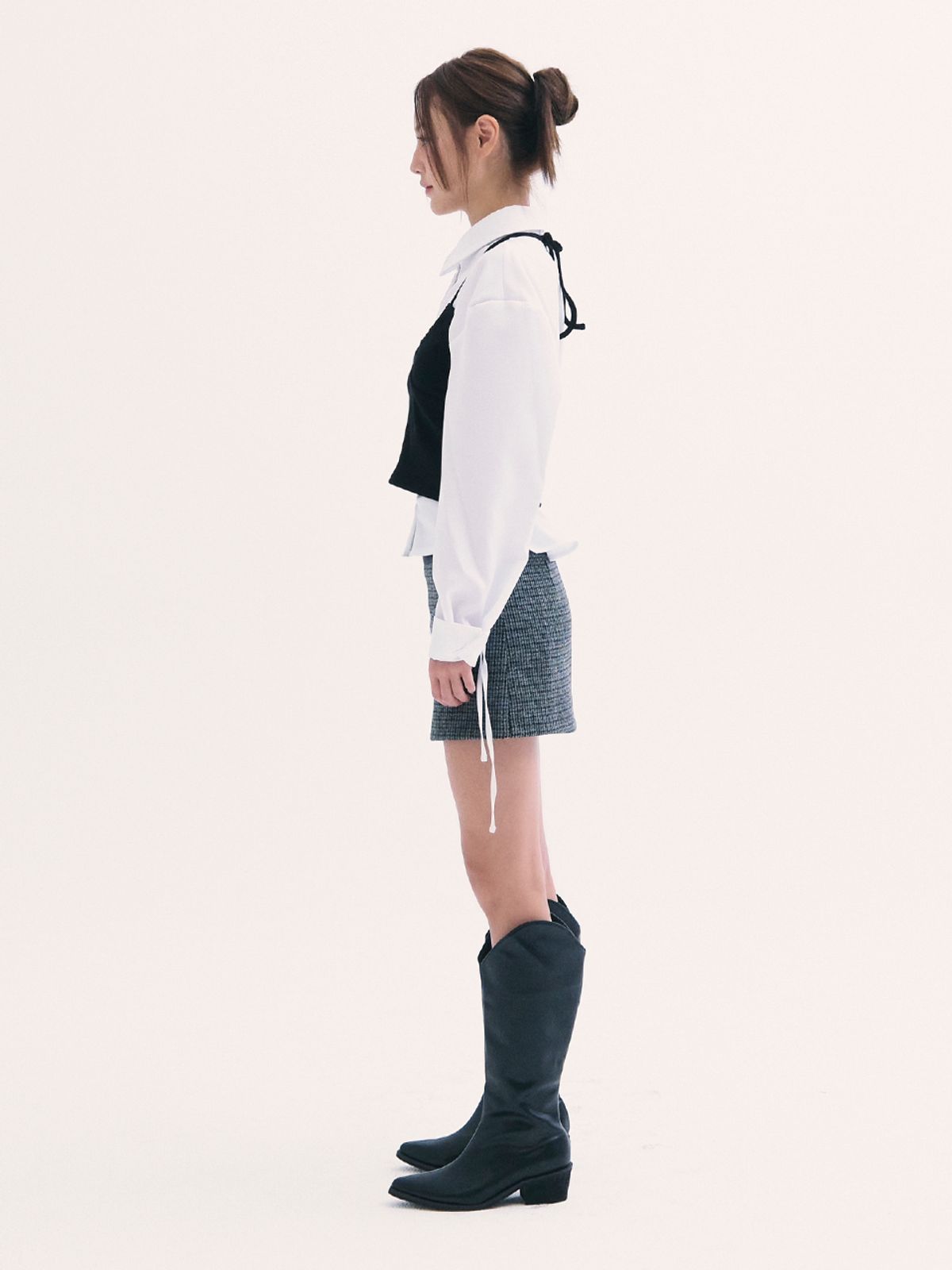 비에이블투(B ABLE TWO) Clala Top BLACK
