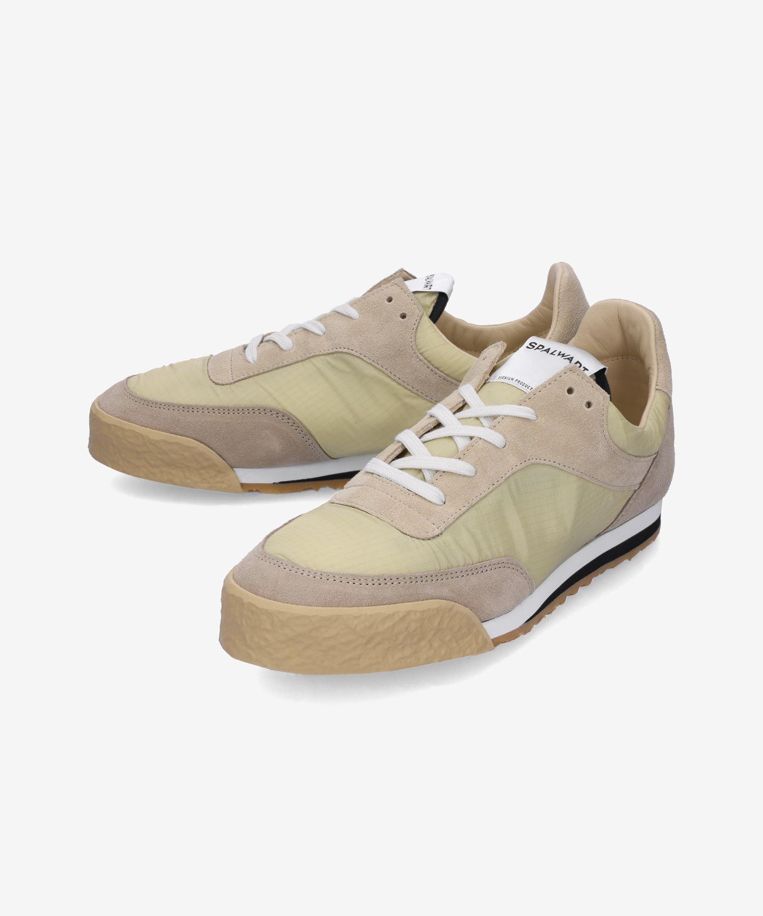 ★SPALWART★ Peach Low Sneakers Sand 62039740025 62039740025 MUSINSA | SPALWART Peach Low Top Sneakers - Natural