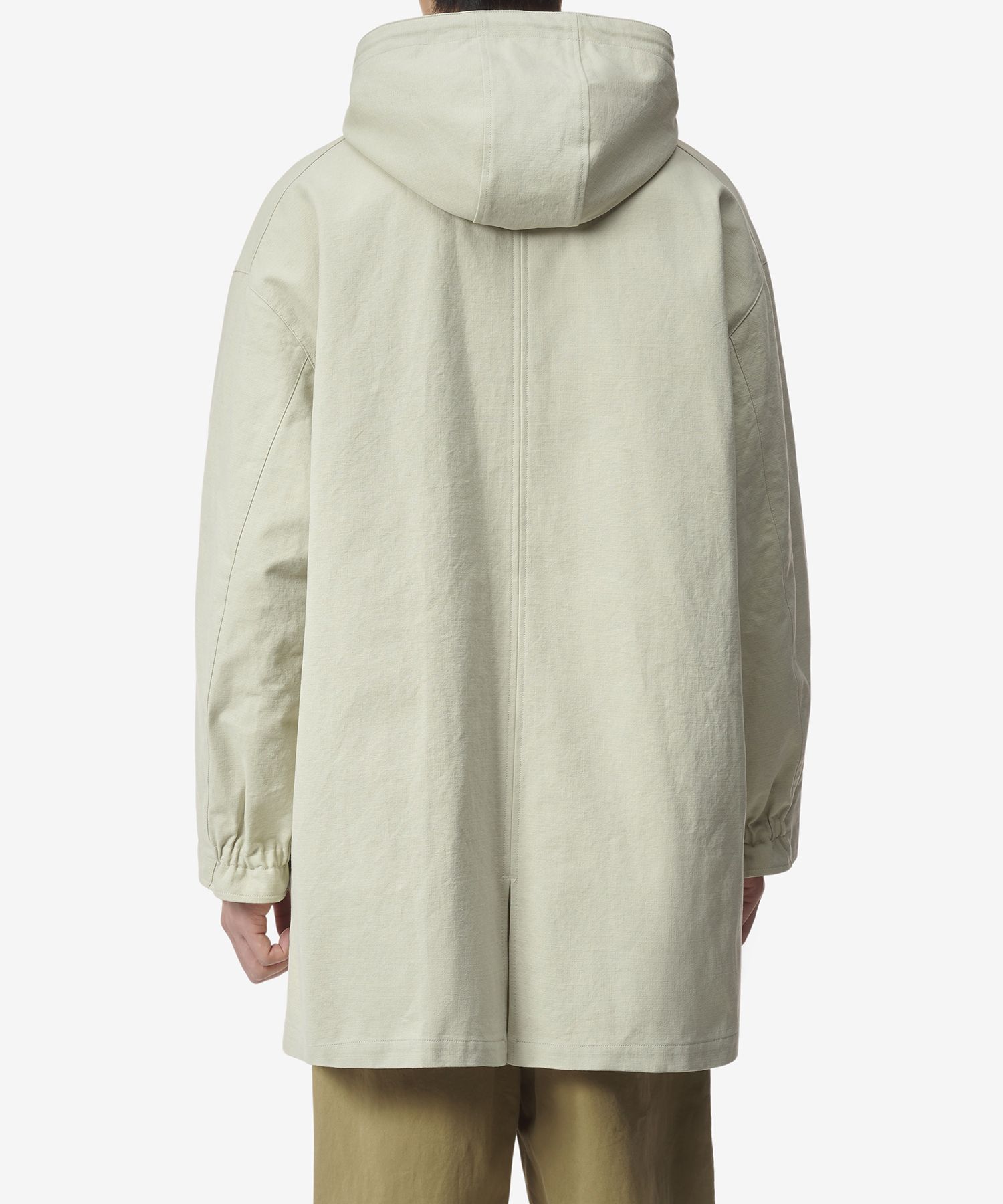 MUSINSA | AURALEE Washed Heavy Canvas Liner Coat - Ivory