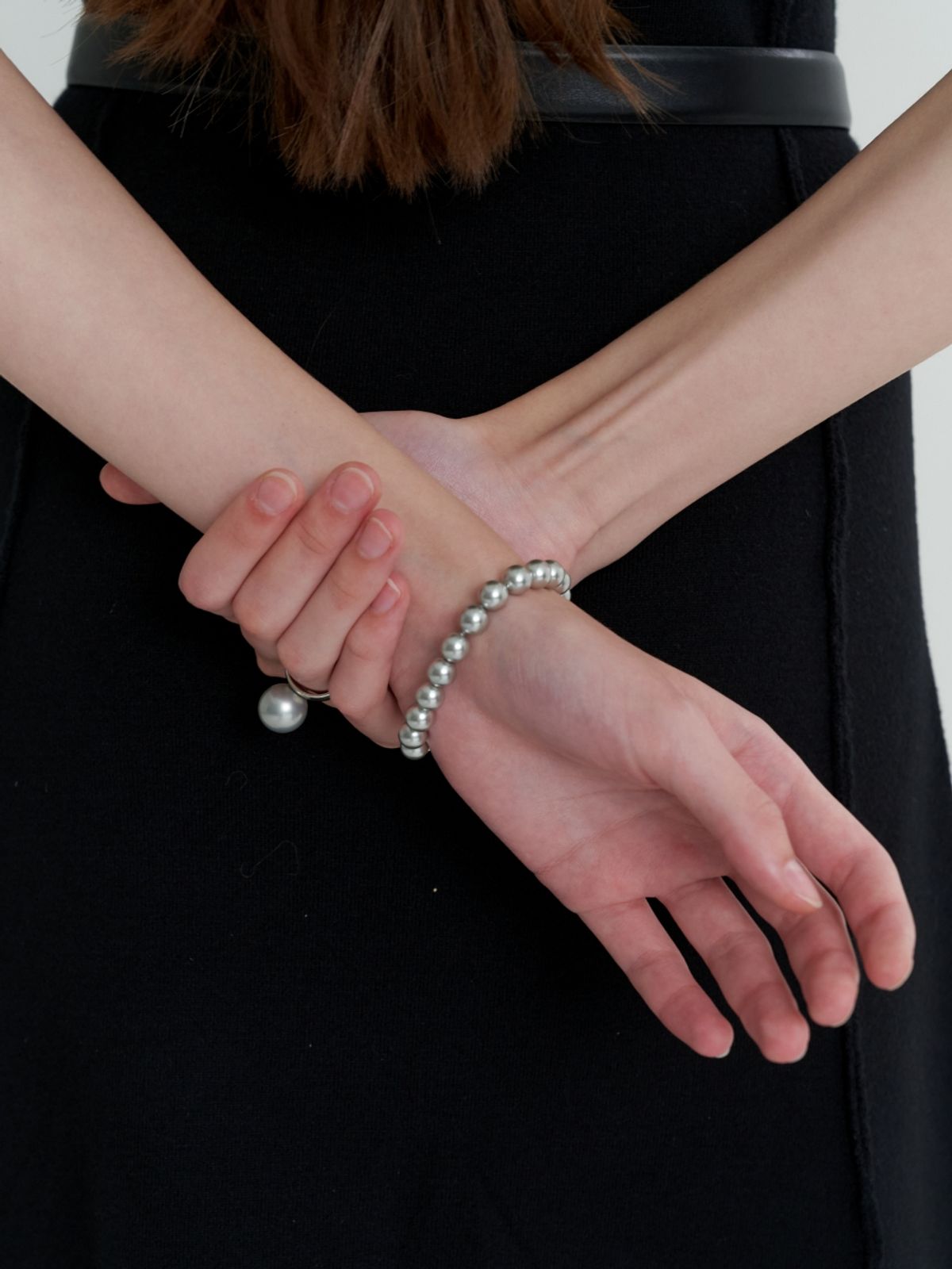 러브미몬스터(LOVE ME MONSTER) Essential Pearl Bracelet 8mm (L233MBC010)