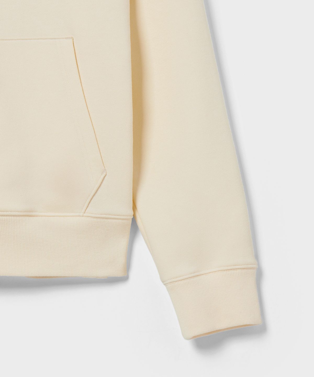 하워드슈터(HOWARDSHOOTER) 남여공용 스판 세미오버핏 후드티셔츠 아이보리 HS LOGO HOODIE ivory