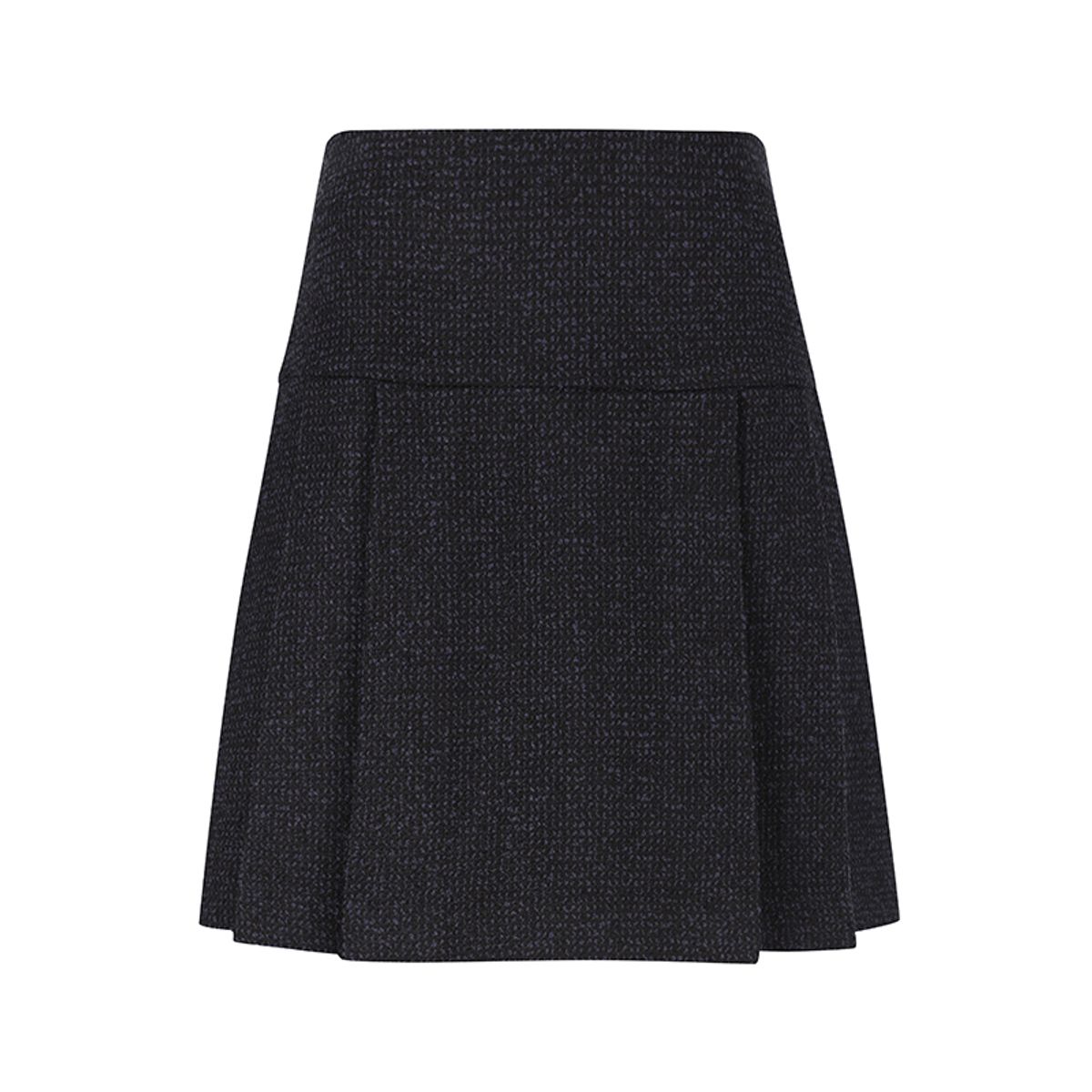 숲(SOUP) 요크 절개 앞 플리티드 스커트(SZ9SRM3)