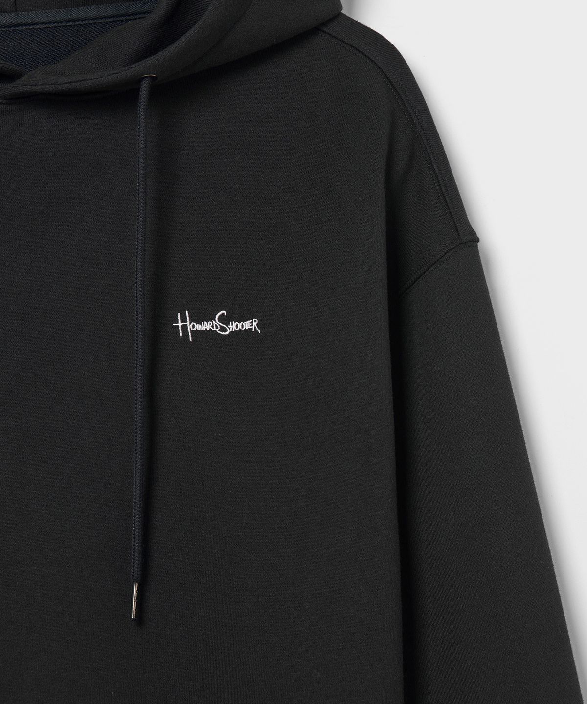 하워드슈터(HOWARDSHOOTER) HS LOGO HOODIE black