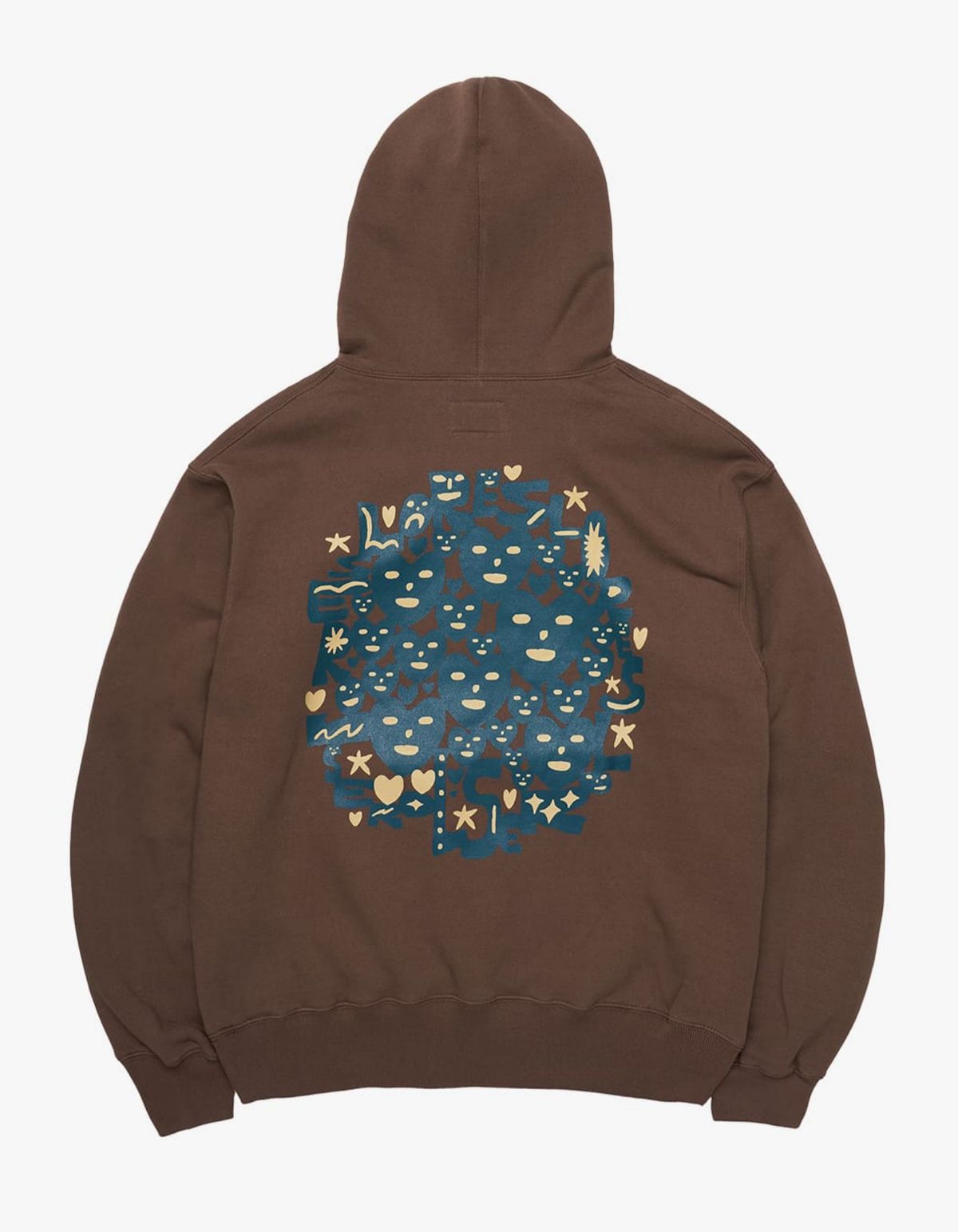 로어즈(LORES) Full of Love Hoodie - Brown
