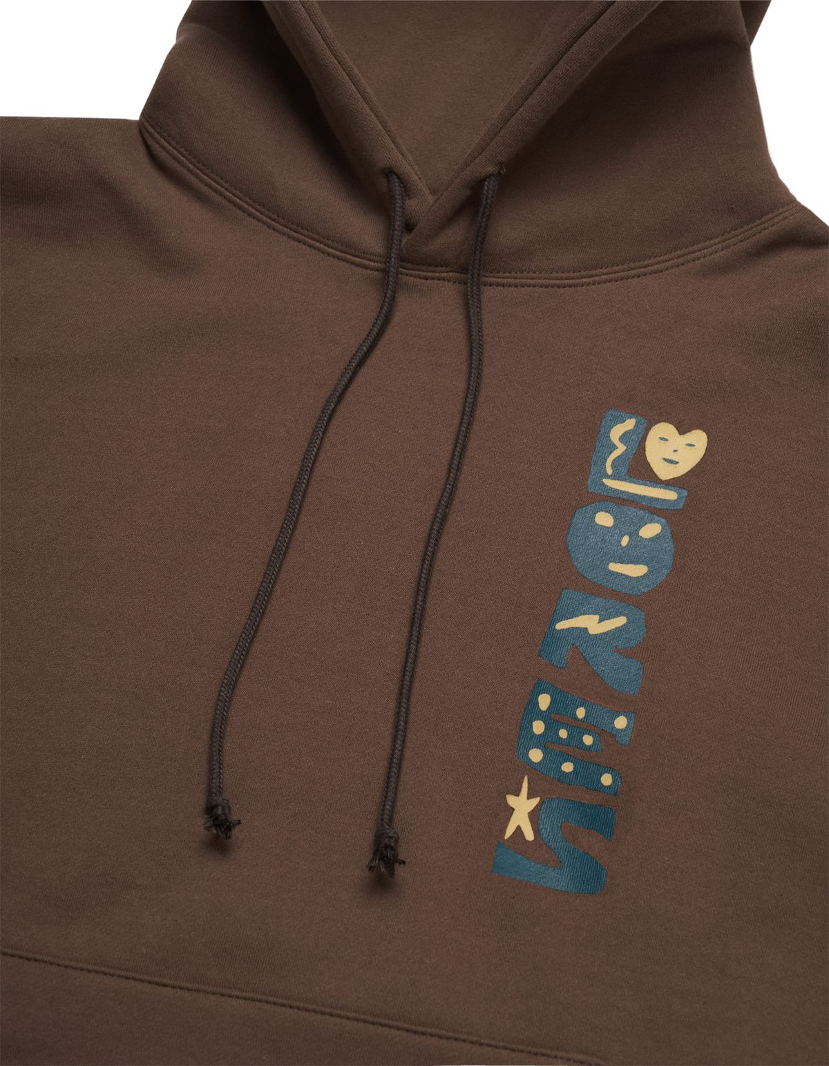 로어즈(LORES) Full of Love Hoodie - Brown