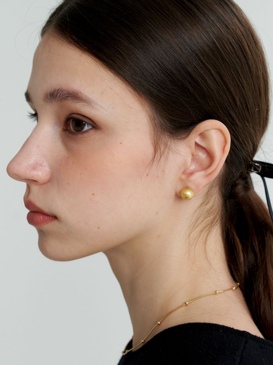 MUSINSA | LOVE ME MONSTER Snowy Ball / Pearl Earrings