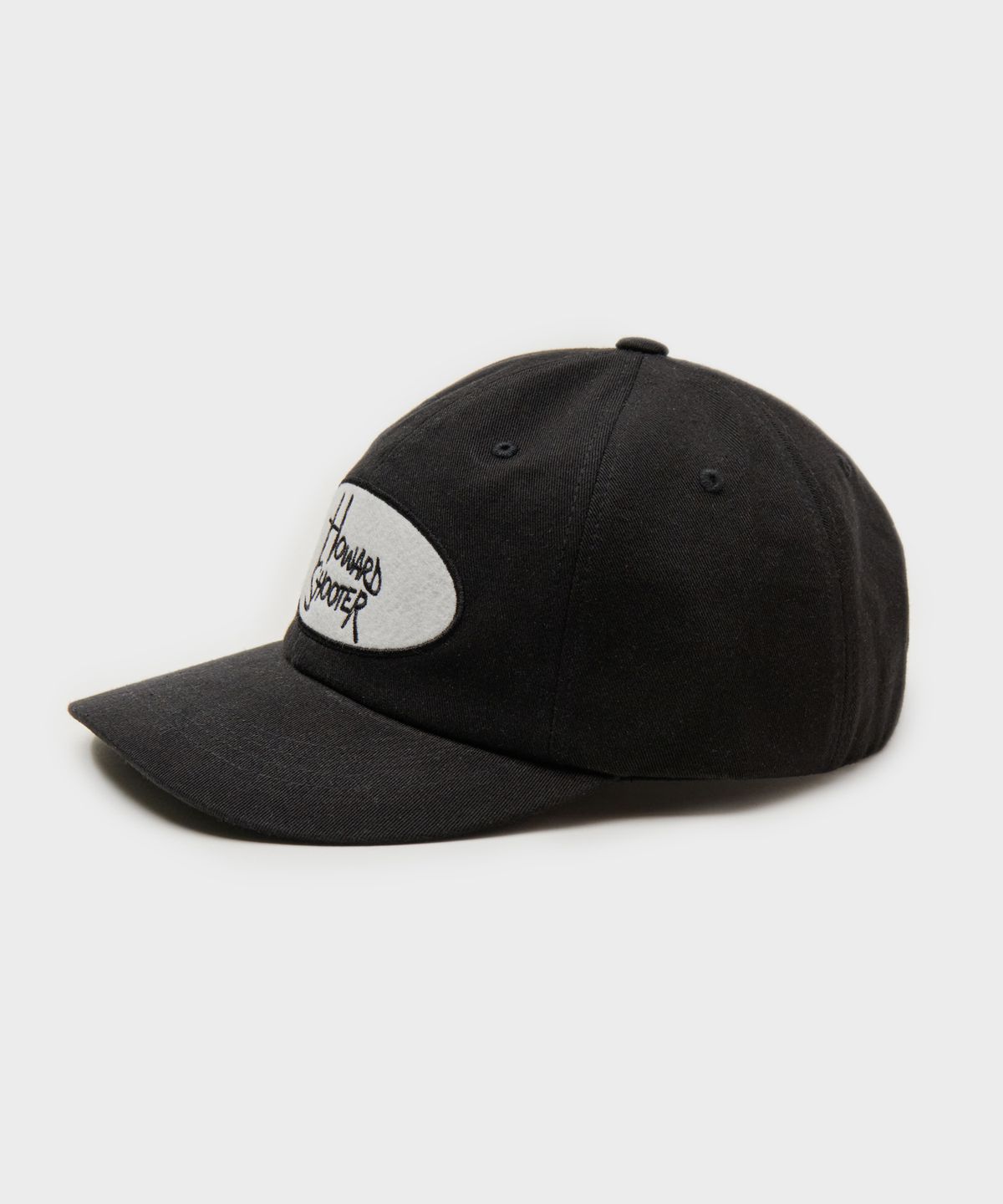 하워드슈터(HOWARDSHOOTER) HS LOGO PATCH 6PANEL CAP black