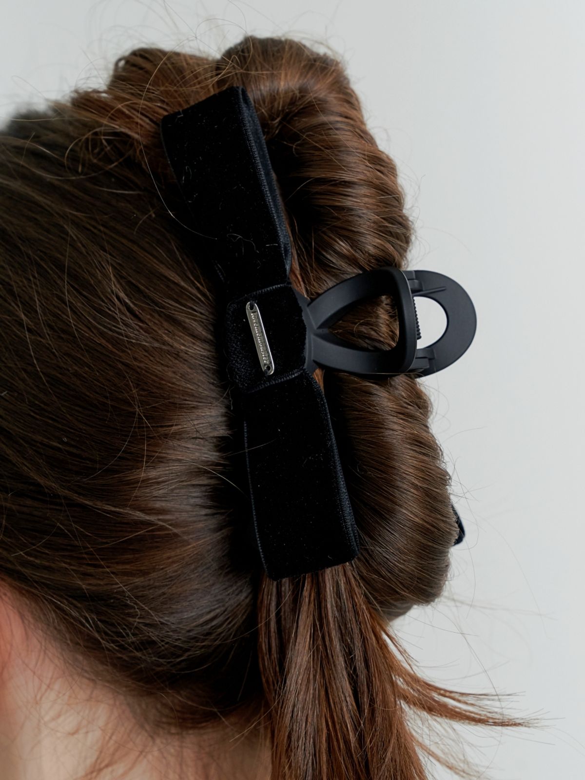 러브미몬스터(LOVE ME MONSTER) Classic Velvet Ribbon Hair Clip (L233MHA060)