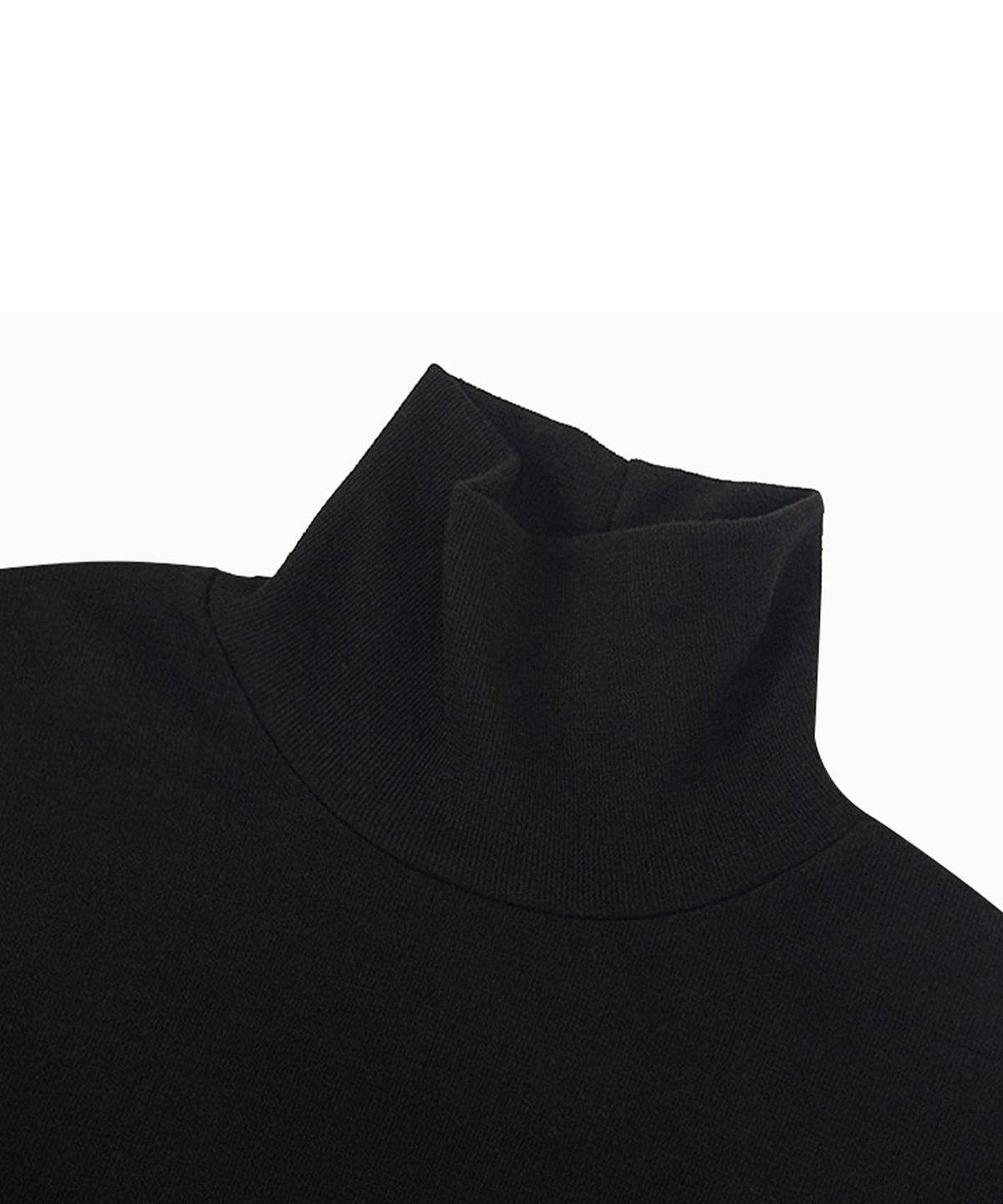 엔도어(ENDOOR) Turtleneck long sleeve t-shirt (black)