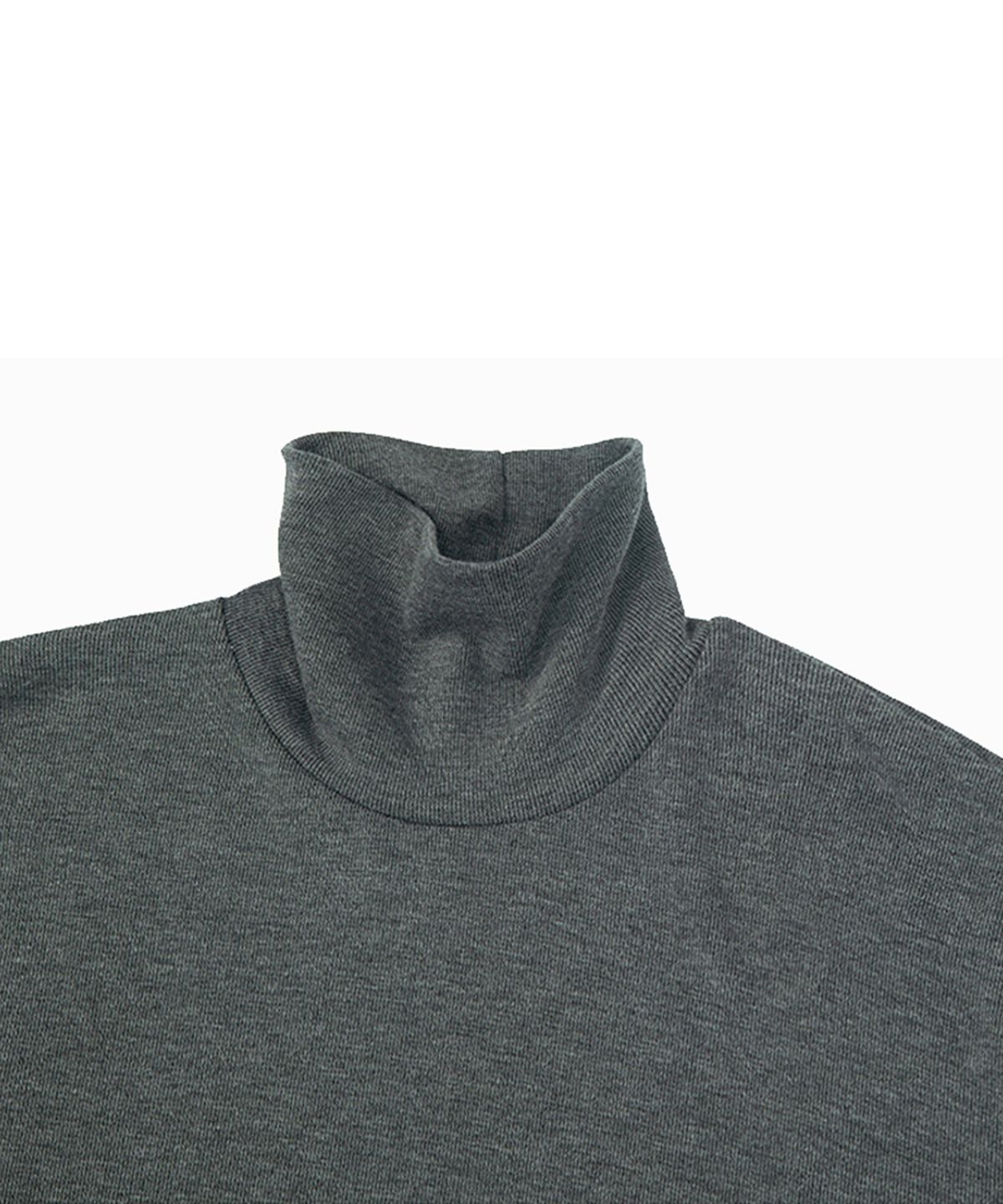 엔도어(ENDOOR) Turtleneck long sleeve t-shirt (charcoal)