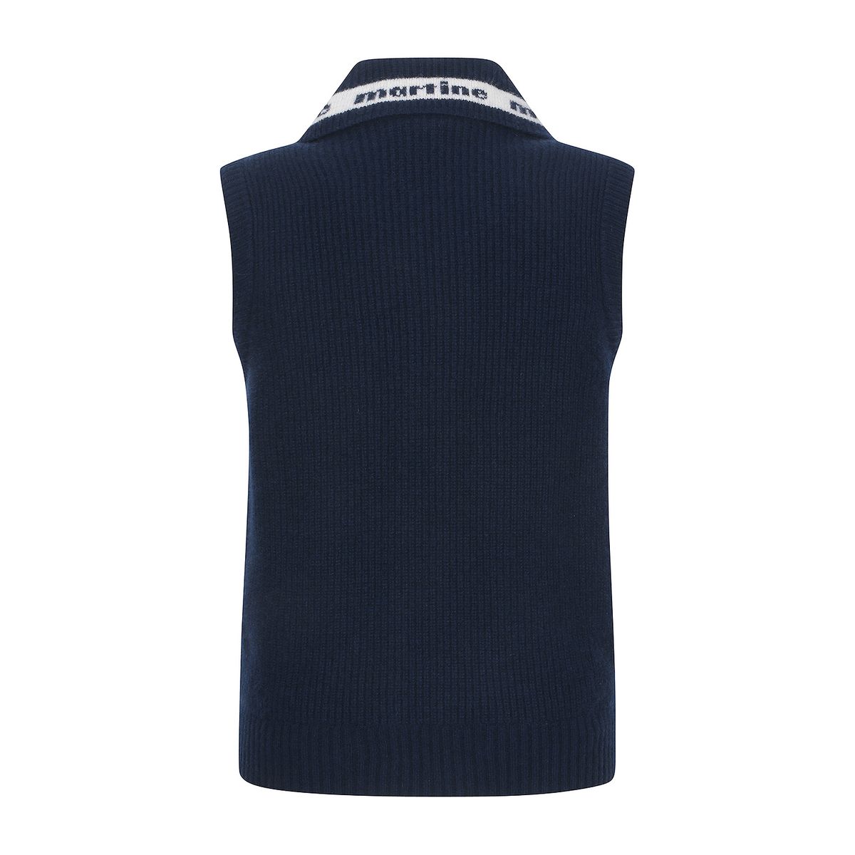 마틴골프(MARTINE GOLF) Zip-up Knit Vest_Navy