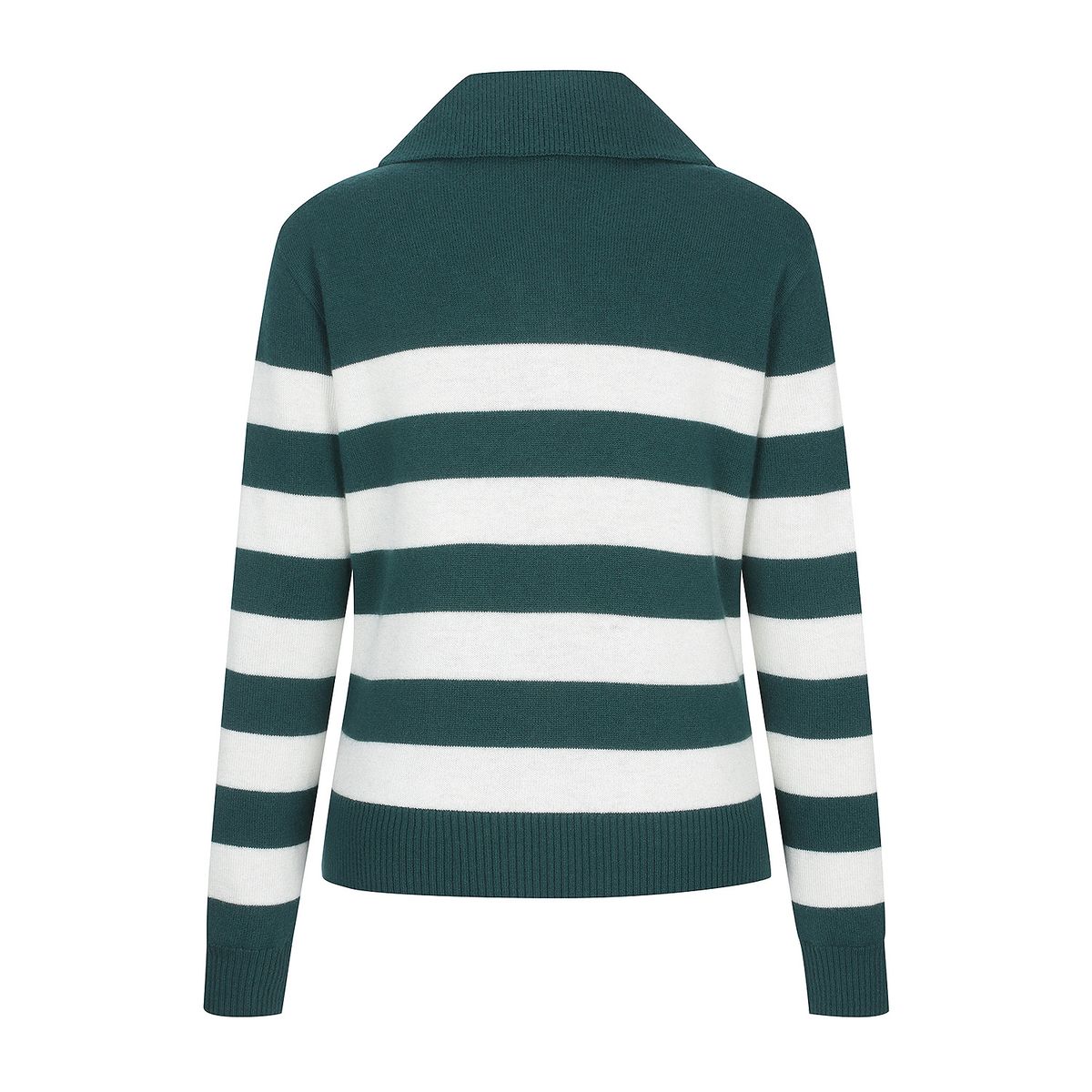 마틴골프(MARTINE GOLF) Sailor Collar Stripe Sweater_Green