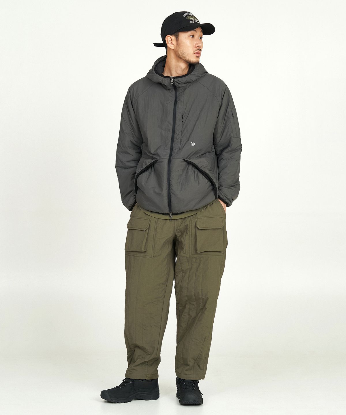 힐리먼트(HELEMENT) 몽블랑 에어 패딩자켓(GREY)