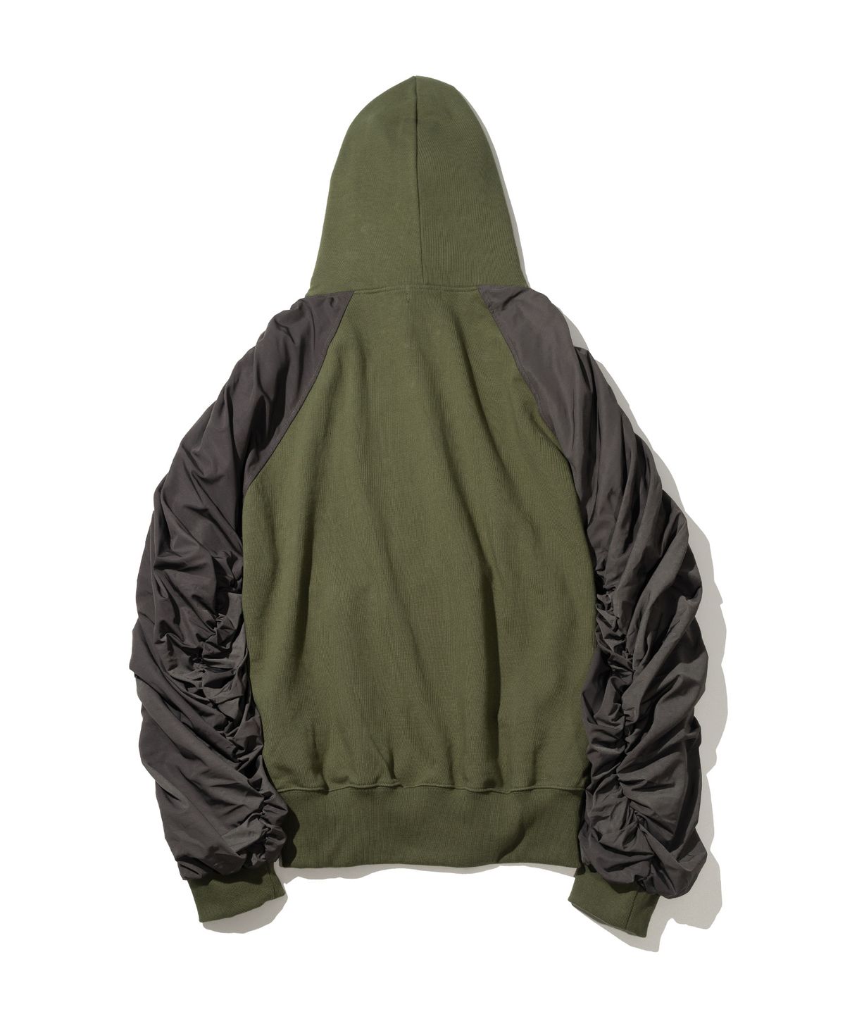 매스노운(MASSNOUN) BELINE PUCKERING HOODIE MFHHD006-KK