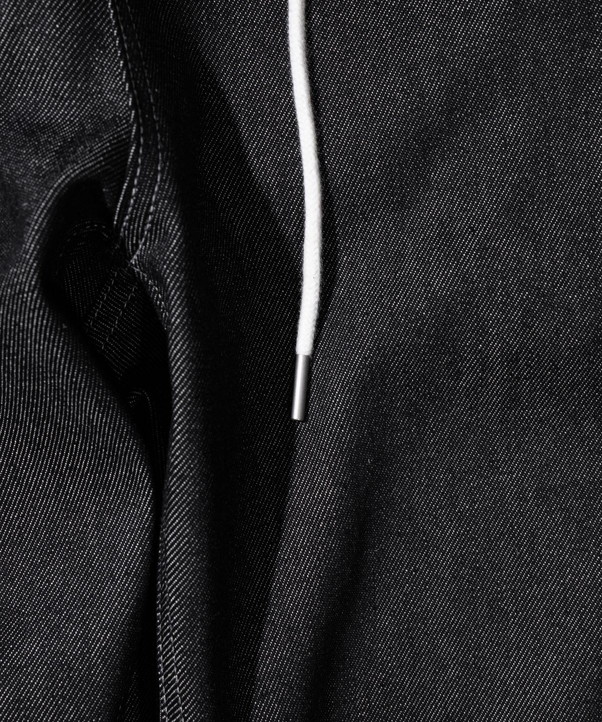 매스노운(MASSNOUN) CURVED BALLOON DENIM MFHJP001-BK