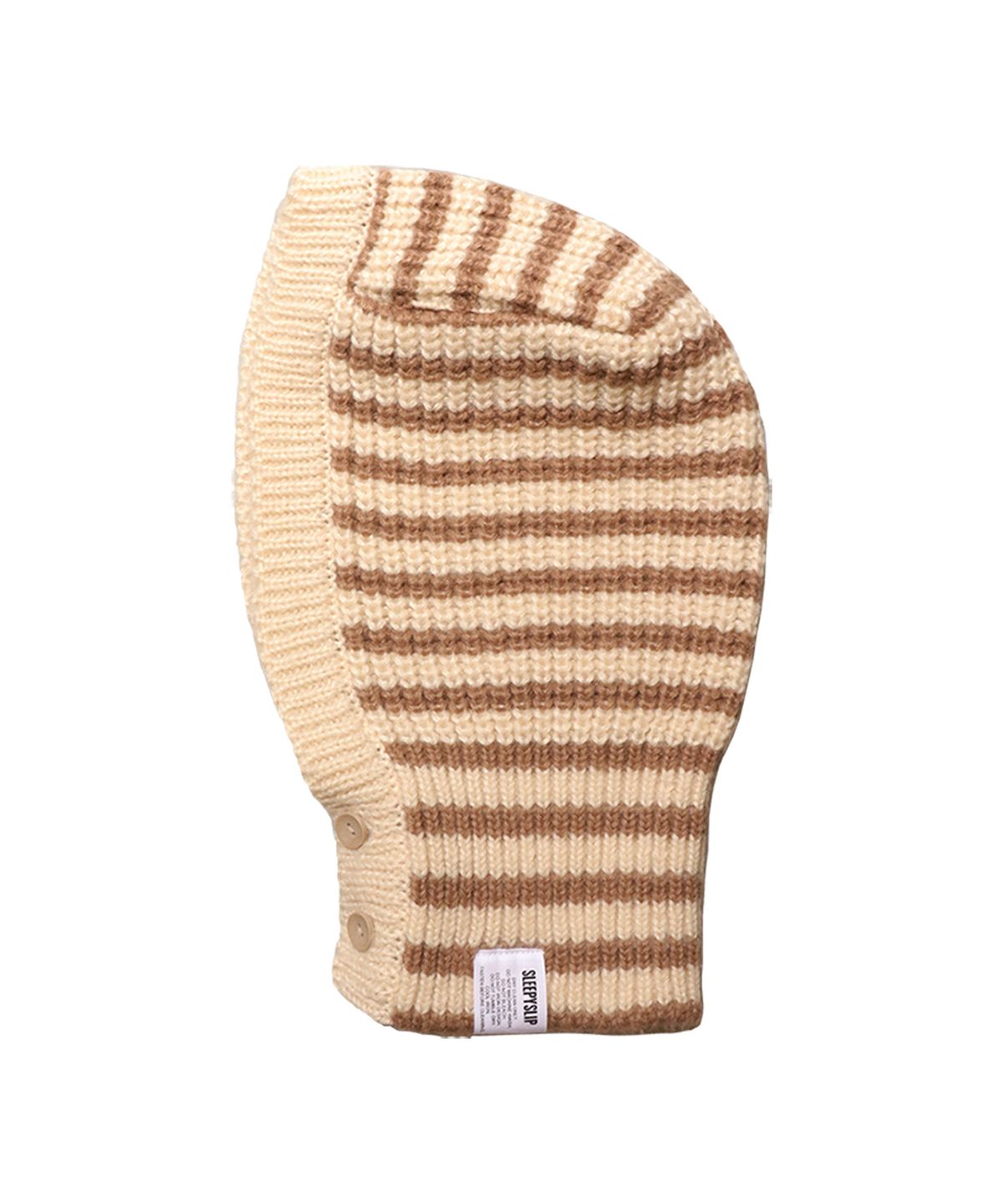 슬리피슬립(SLEEPYSLIP) BEE KNIT BEIGE BARACLAVA