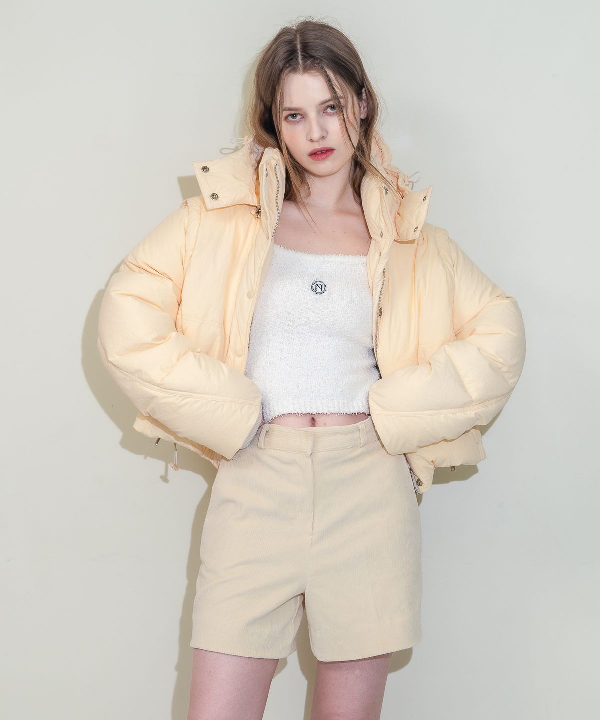 언유주얼 노말(UNUSUALNORMAL) NOEL DUCKDOWN PADDING JUMPER _ BUTTER