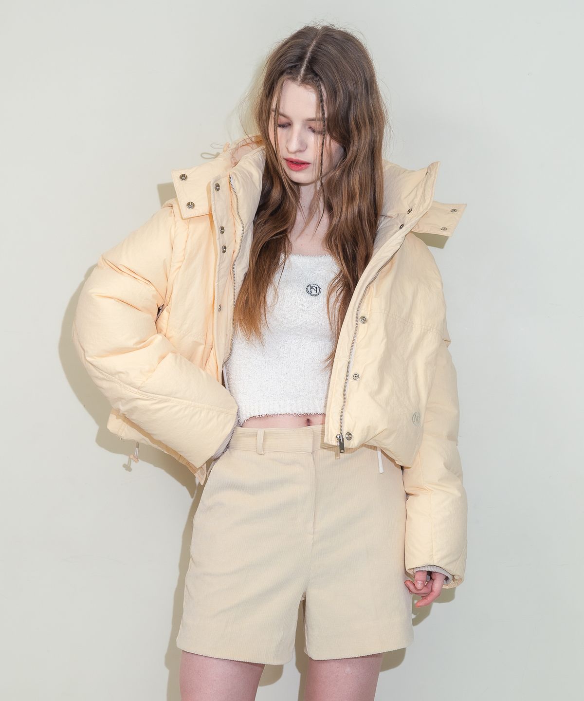언유주얼 노말(UNUSUALNORMAL) NOEL DUCKDOWN PADDING JUMPER _ BUTTER