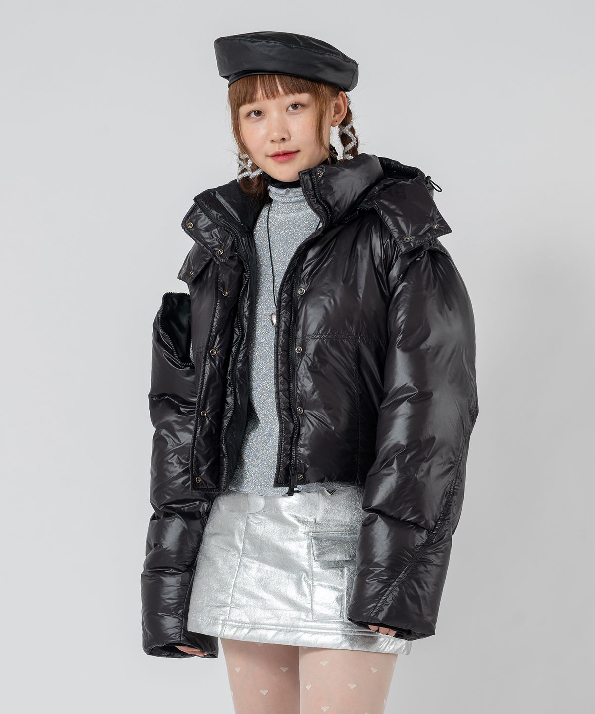 언유주얼 노말(UNUSUALNORMAL) NOEL DUCKDOWN PADDING JUMPER _ BLACK