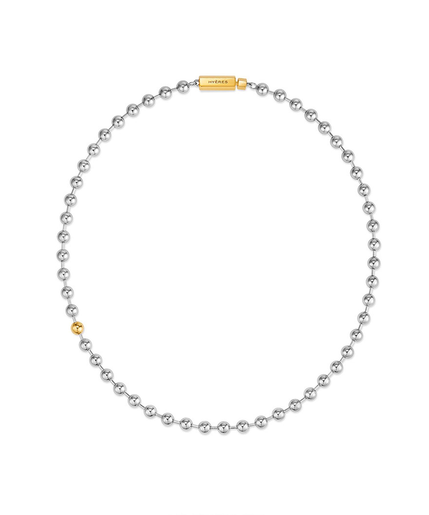 MUSINSA | HYERES-LOR 38cm H edition silver (C) choker necklace