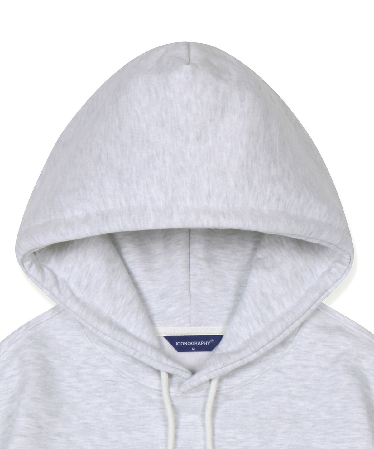 아이코노그라피(ICONOGRAPHY) OVERFIT_HOODIE WHMEL