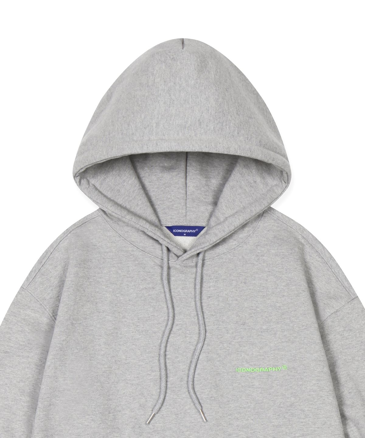 아이코노그라피(ICONOGRAPHY) OVERFIT_HOODIE MEL