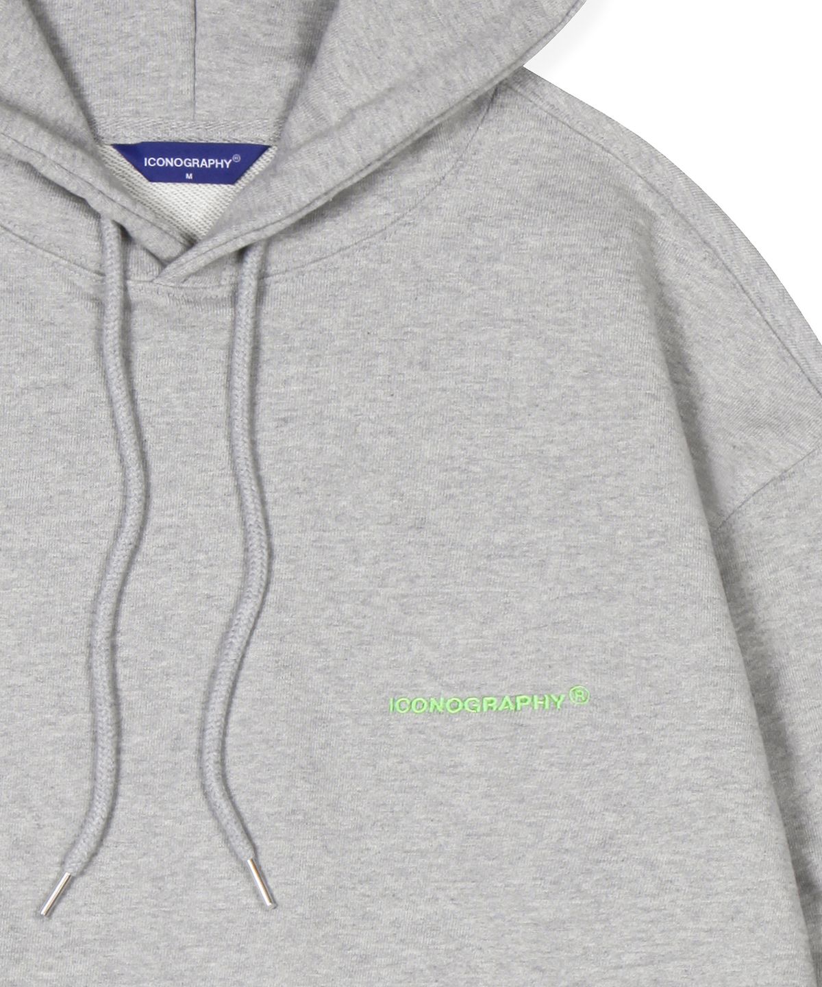 아이코노그라피(ICONOGRAPHY) OVERFIT_HOODIE MEL