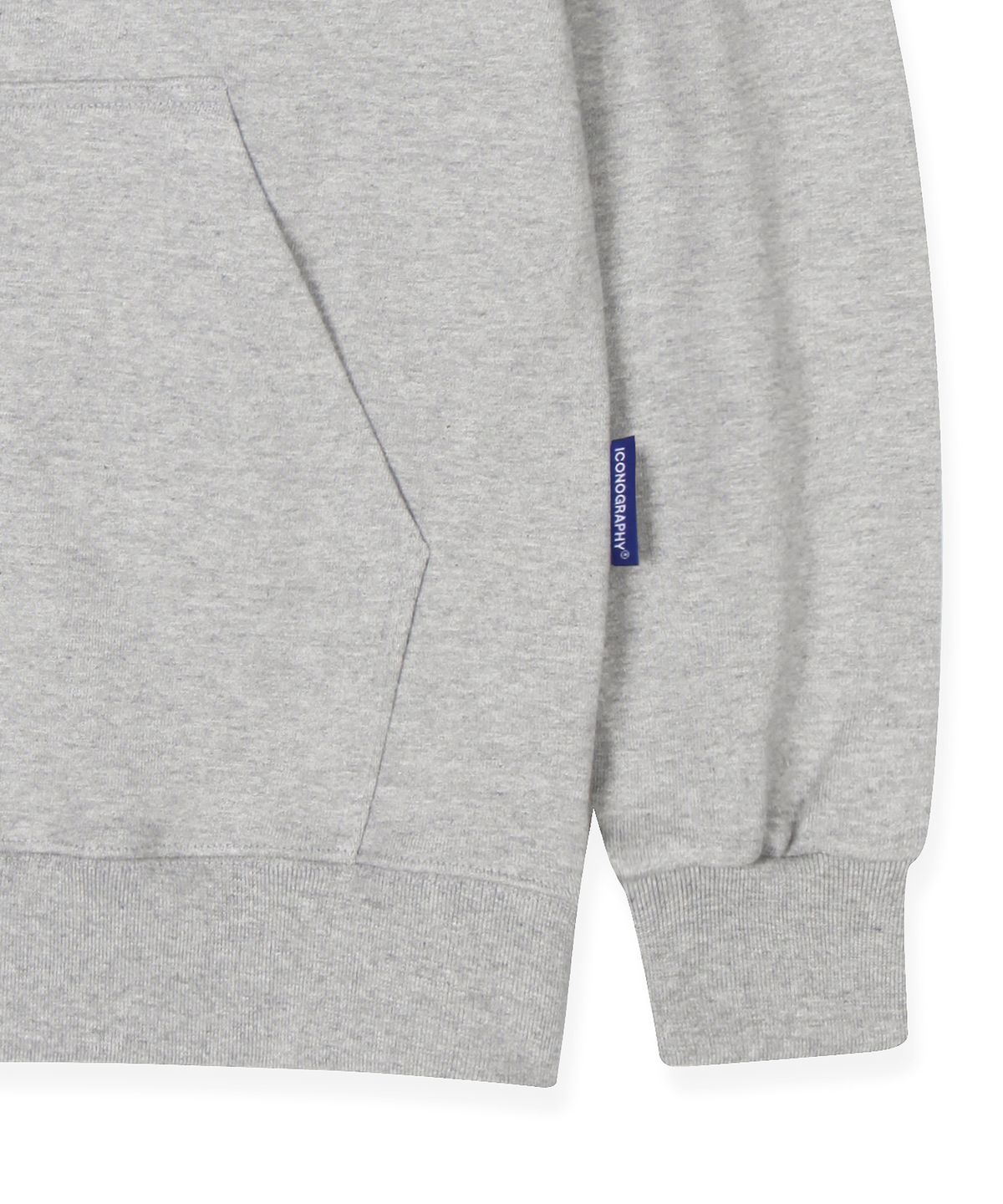 아이코노그라피(ICONOGRAPHY) OVERFIT_HOODIE MEL