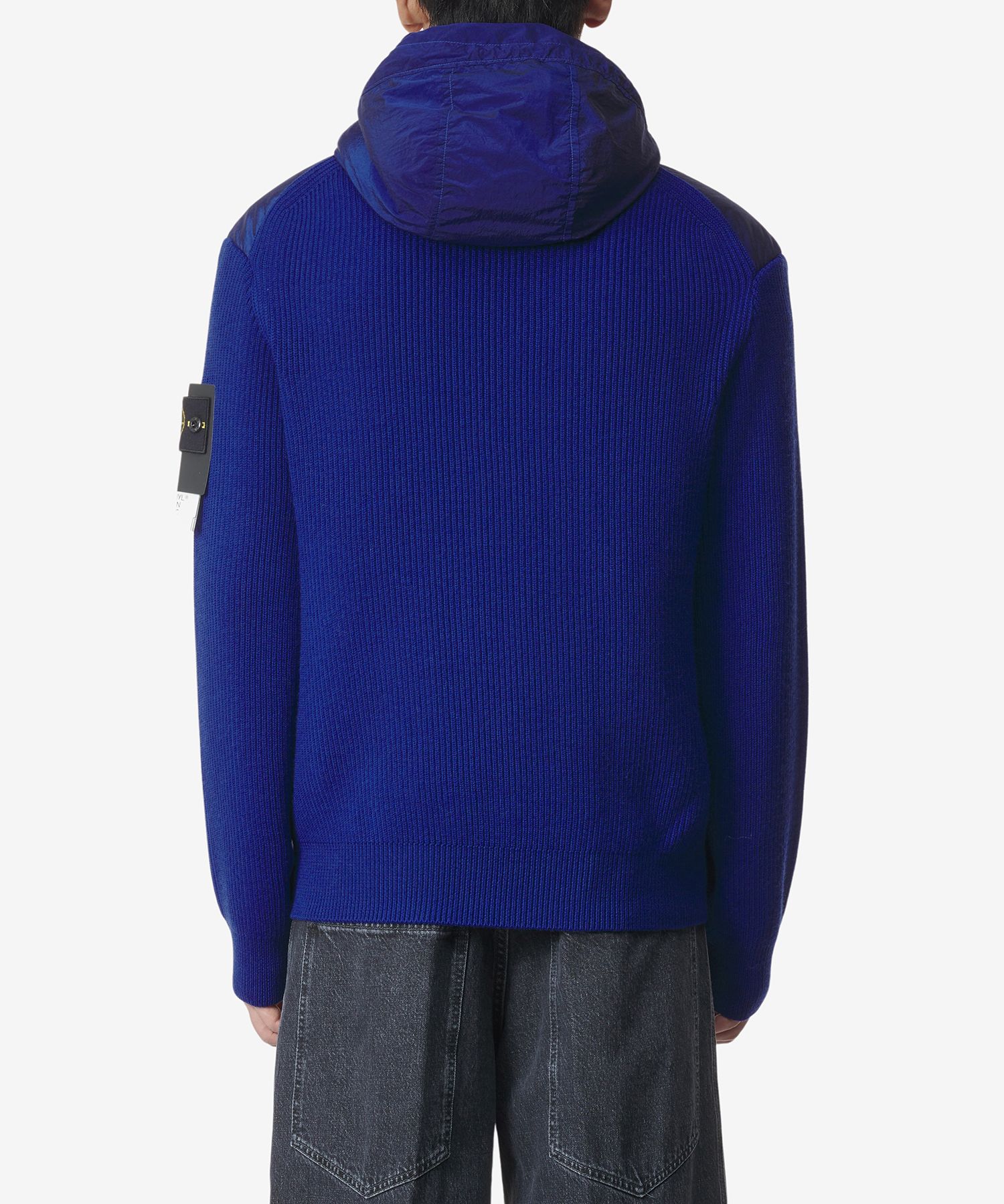 MUSINSA公式 | STONE ISLAND ロゴパッチジャケット - ブルー 