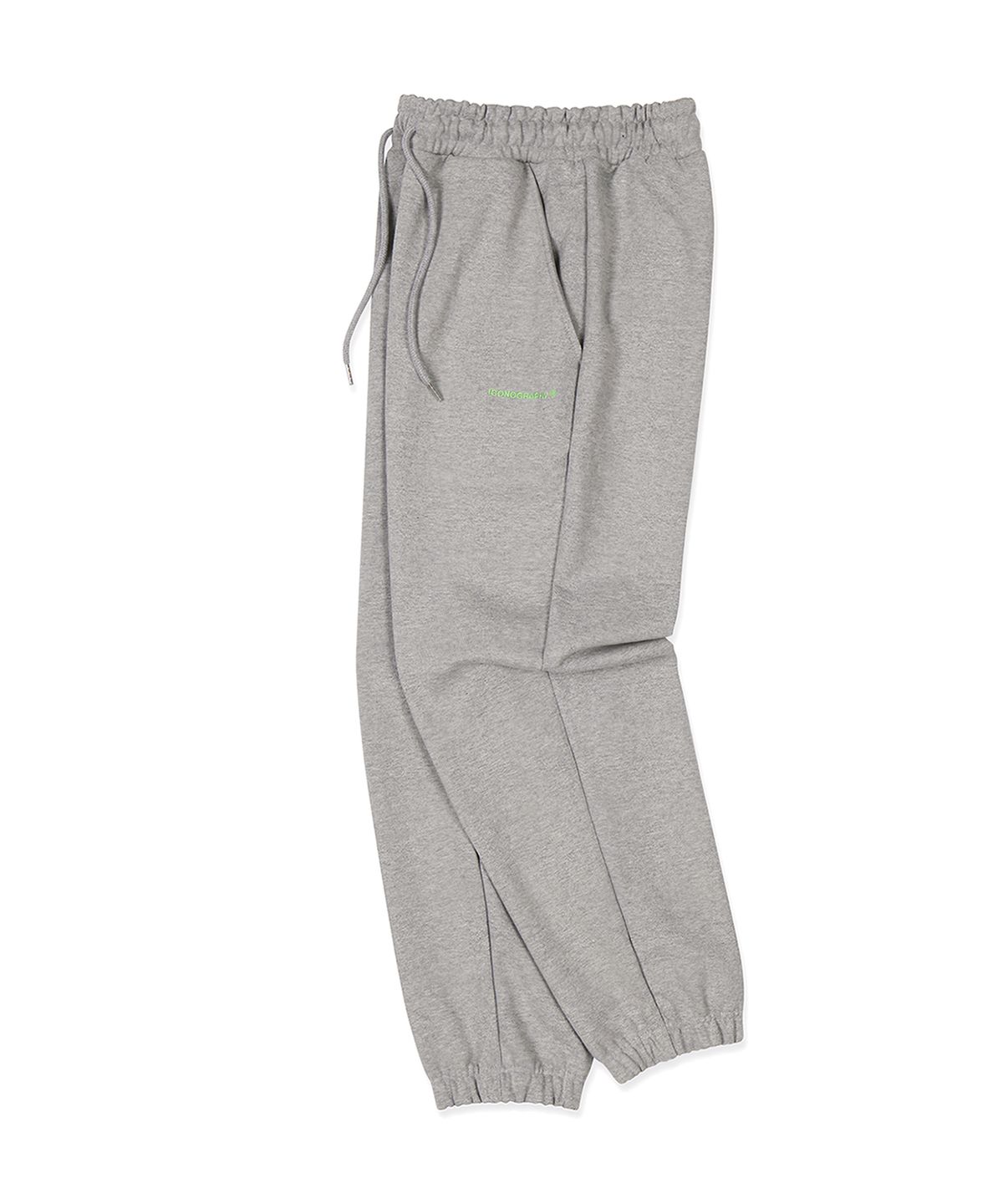 아이코노그라피(ICONOGRAPHY) OVERFIT_JOGGER PANTS MEL