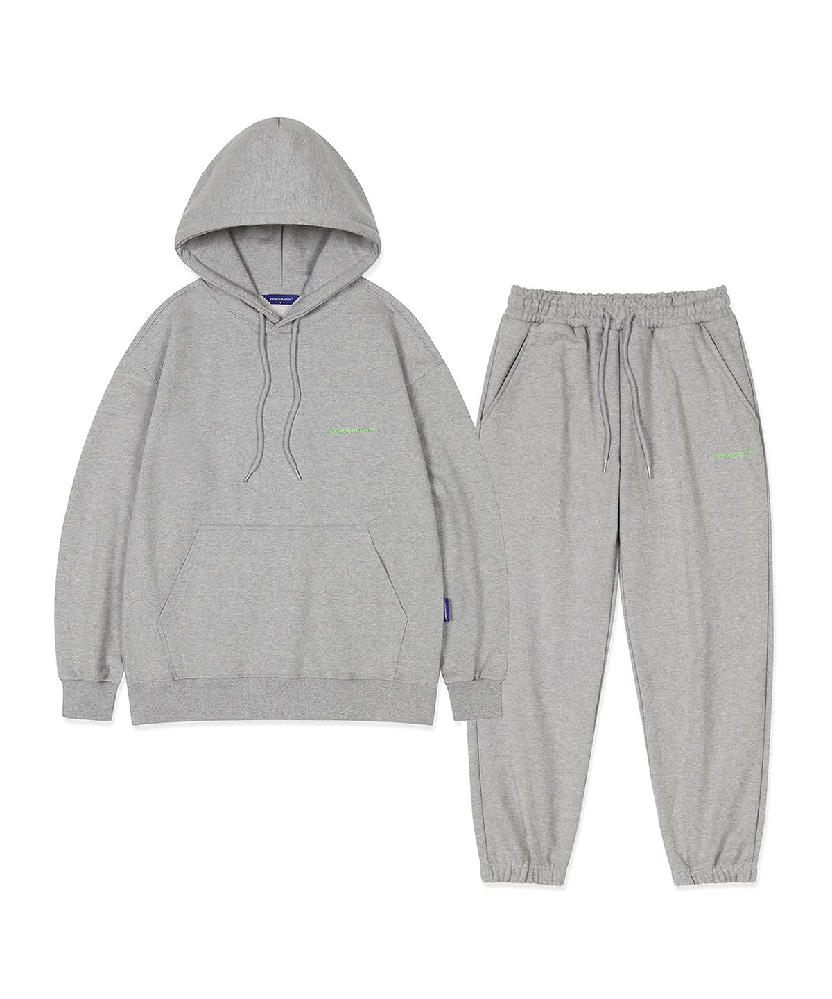 아이코노그라피(ICONOGRAPHY) OVERFIT_JOGGER PANTS MEL