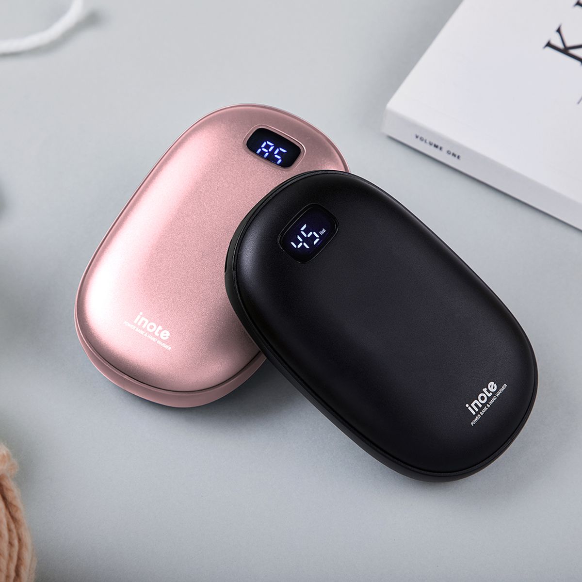 아이노트(INOTE) 양면발열 휴대용 손난로 보조배터리 8000mAh