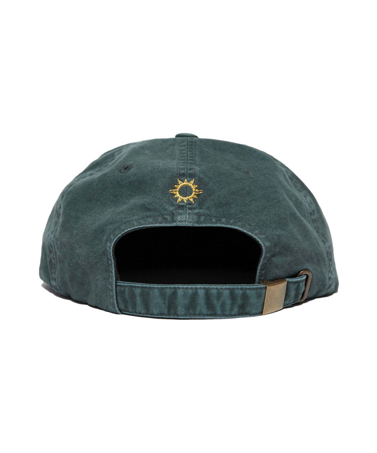 헬로 선라이즈(HELLO SUNRISE) Washed Two Tone Logo 6Panel Cap (Dark Forest)