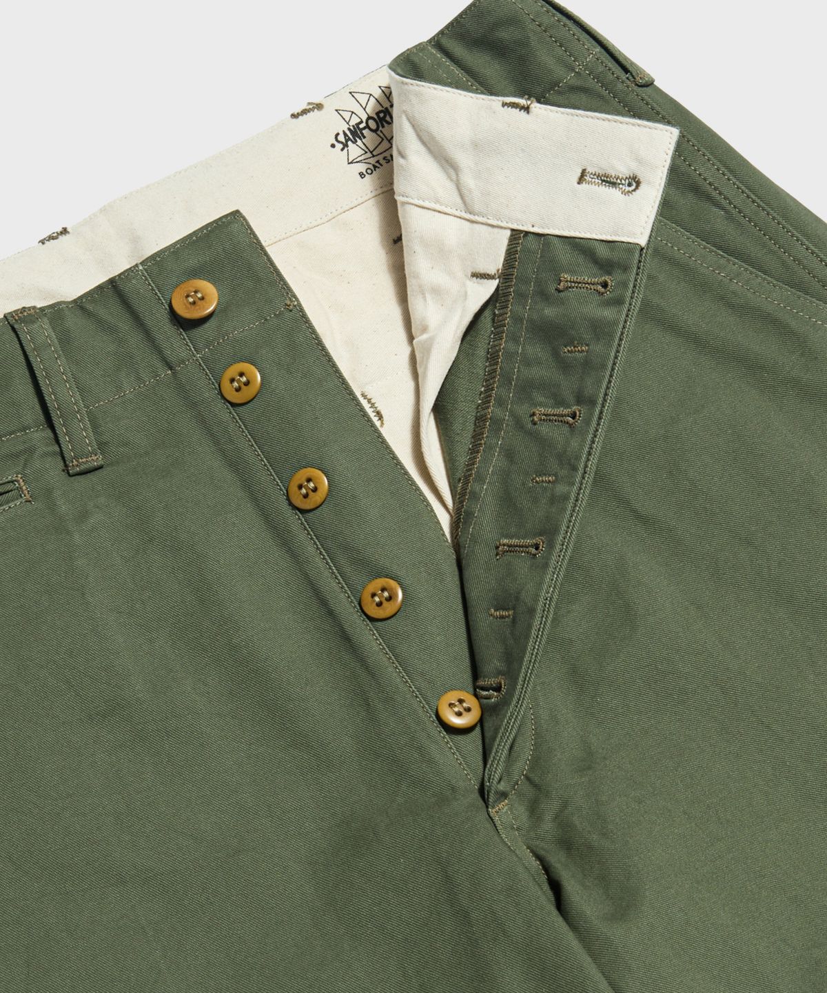브론슨(BRONSON) USMC Officer Trousers Olive
