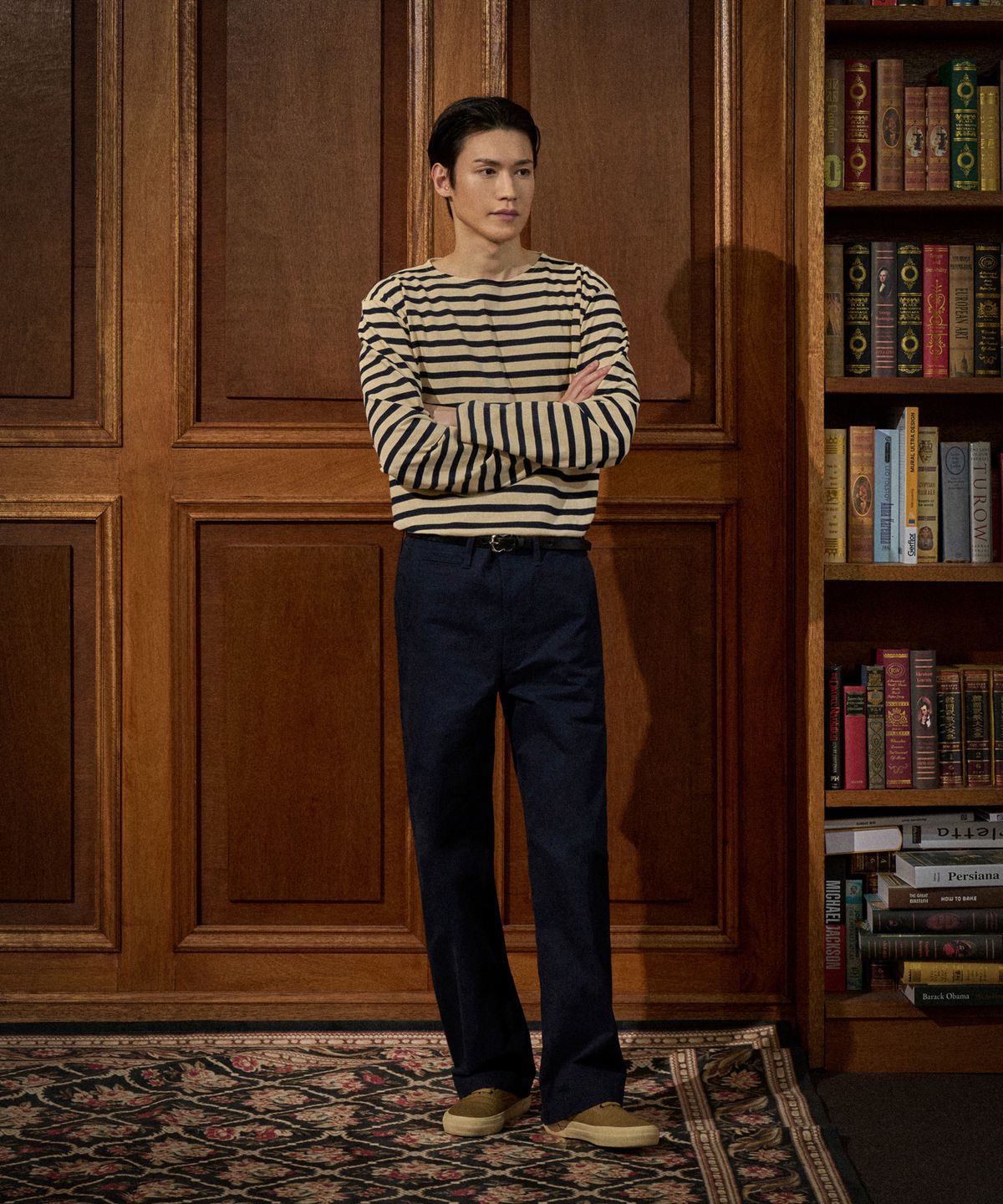 브론슨(BRONSON) USMC Officer Trousers Olive