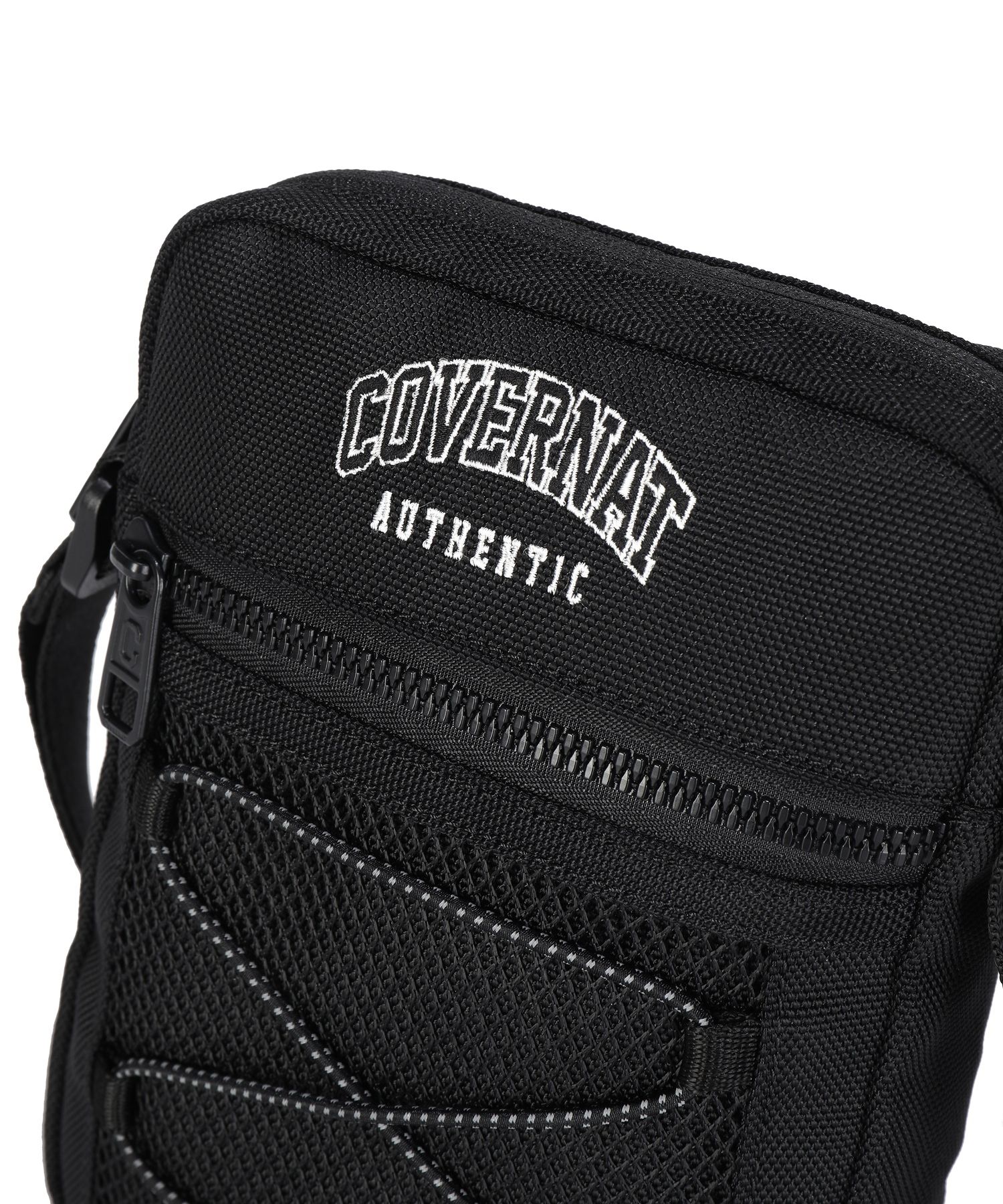 MUSINSA | COVERNAT College mini cross bag black