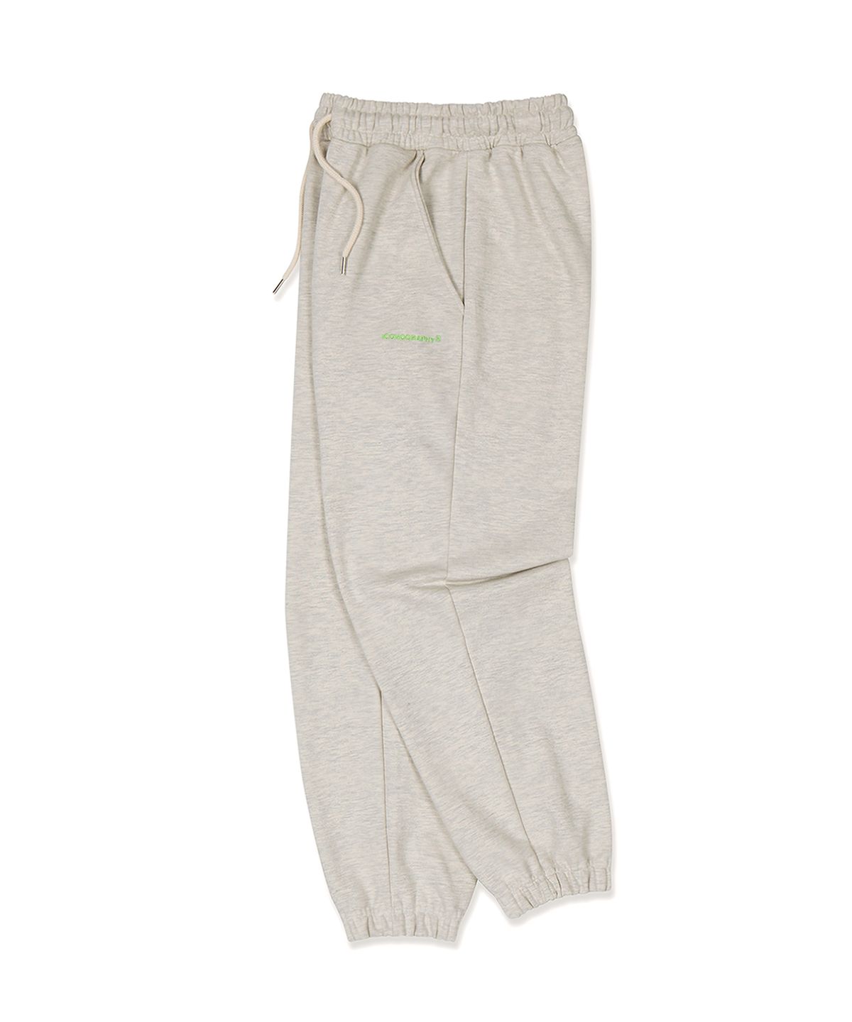 아이코노그라피(ICONOGRAPHY) OVERFIT_JOGGER PANTS OAT