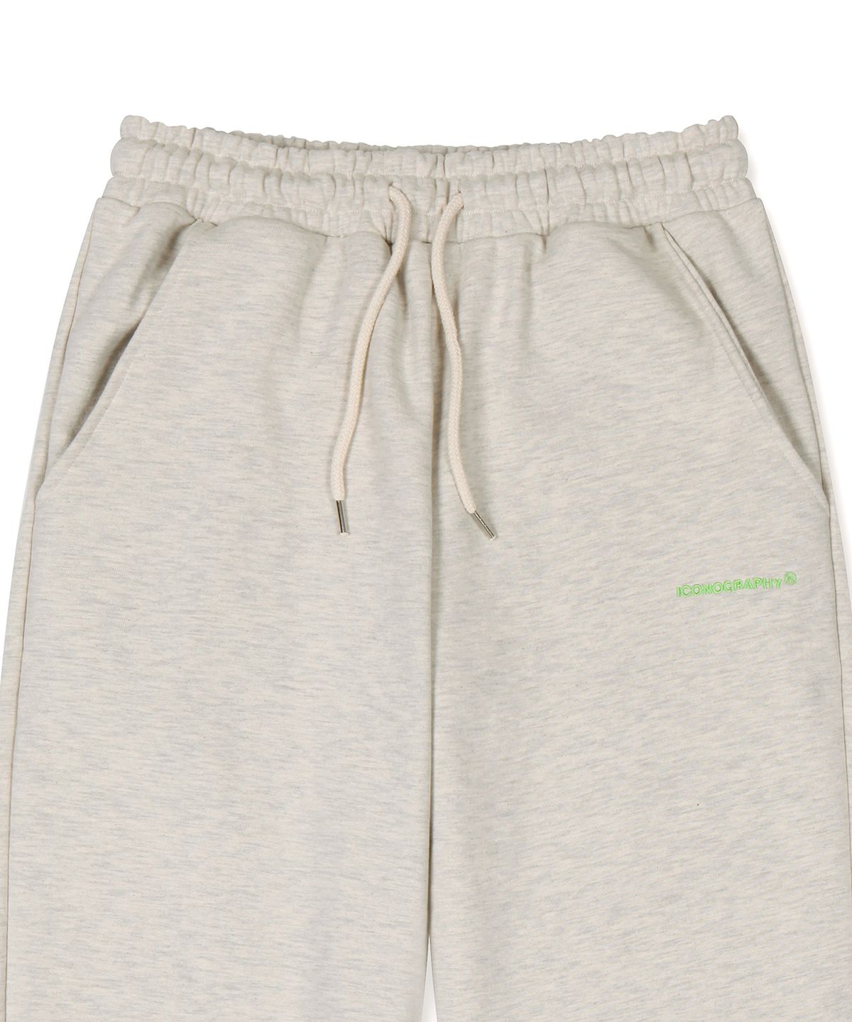 아이코노그라피(ICONOGRAPHY) OVERFIT_JOGGER PANTS OAT