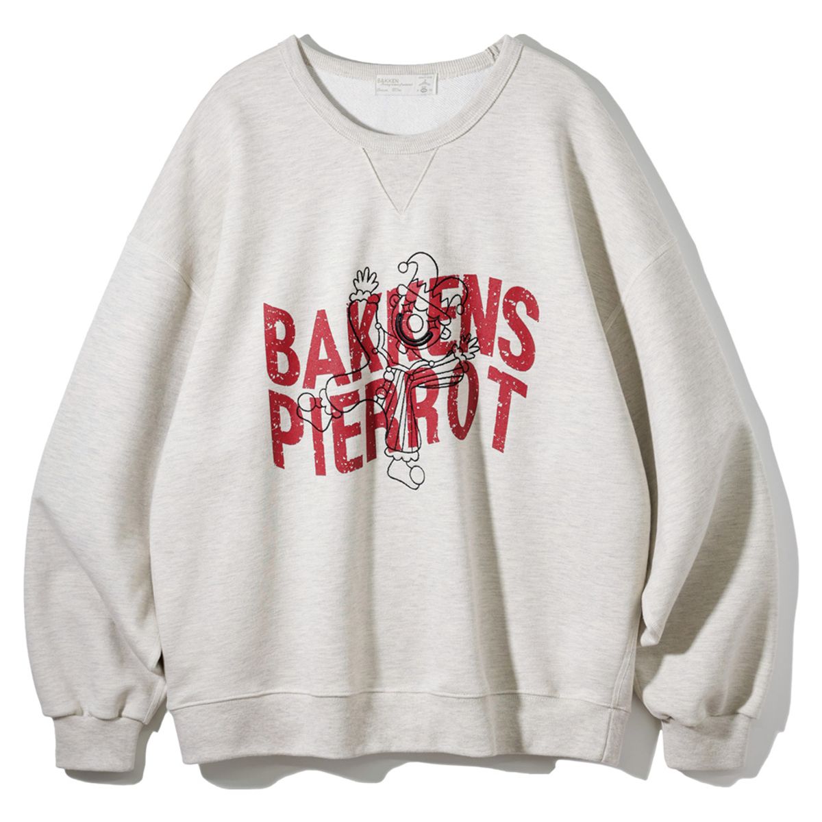 바켄(BAKKEN) Pierrot Vintage 스웨트셔츠 BK5985_블루