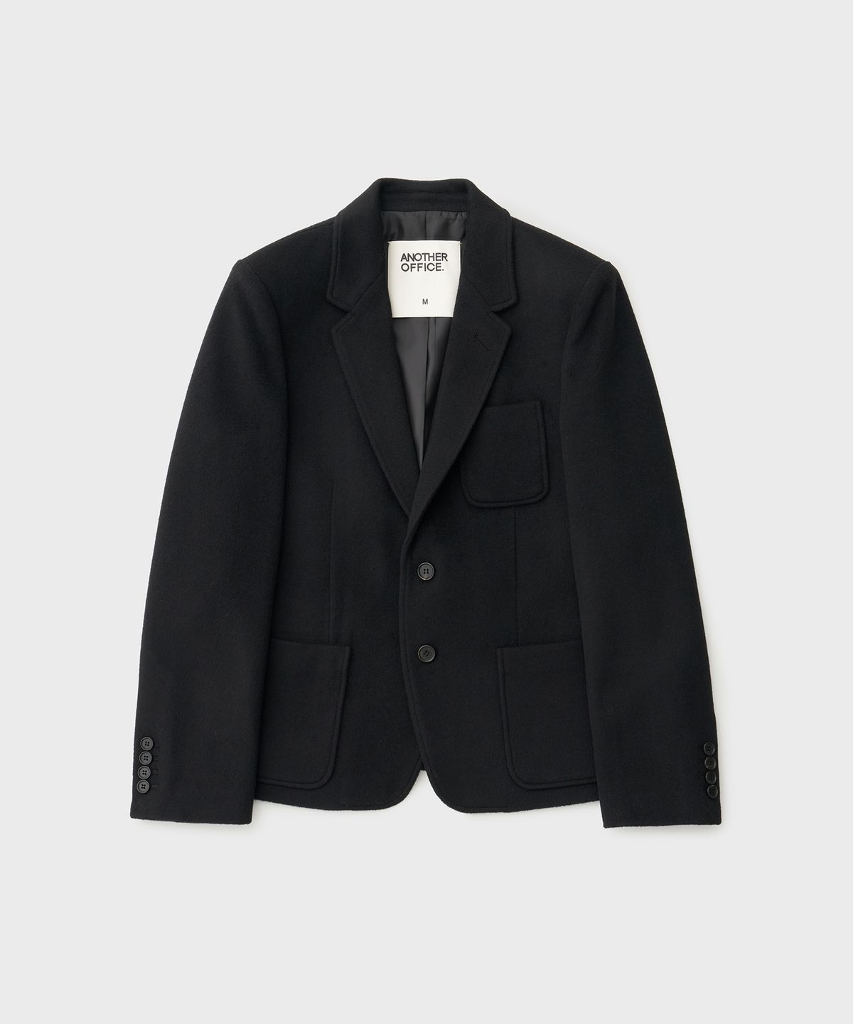 어나더오피스 우먼(ANOTHER OFFICE WOMEN) Women Legacy 2Button Jacket (Black)