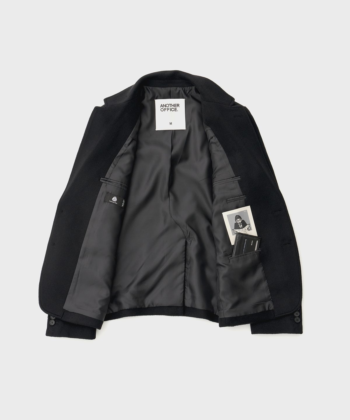 어나더오피스 우먼(ANOTHER OFFICE WOMEN) Women Legacy 2Button Jacket (Black)