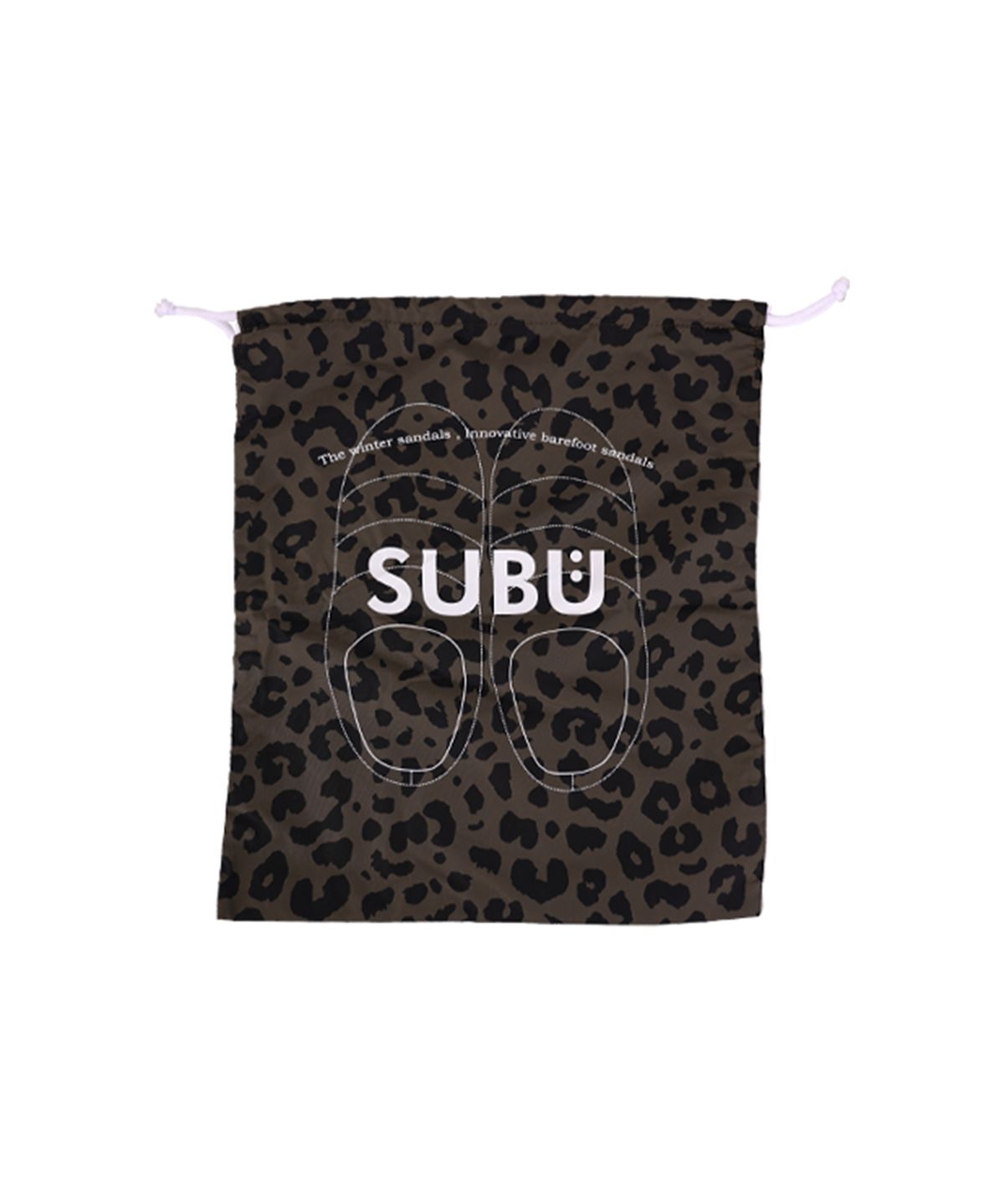 스부(SUBU) 윈터 샌들 - 레오파트 다크 브라운 / KR-100