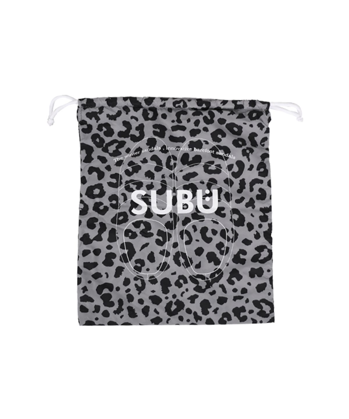 스부(SUBU) 다운 샌들 익스클루시브 - 레오파드 그레이 / KR-110