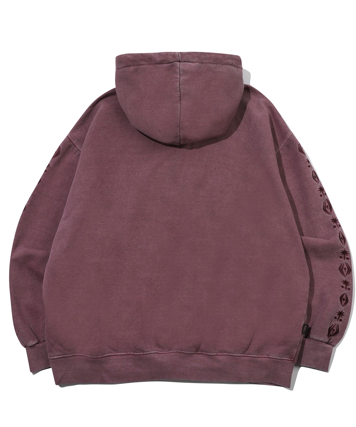 MUSINSA | CPGN STUDIO [2-WAY] Sleeve star pigment hood zip