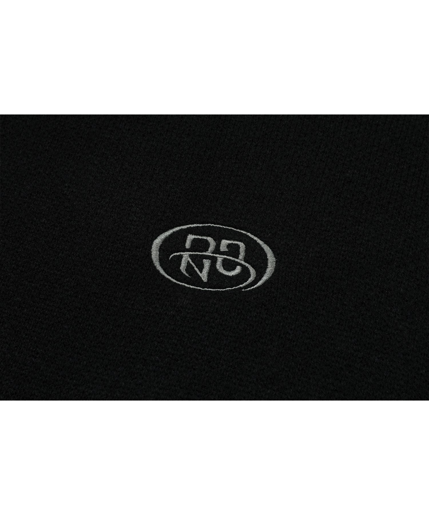 MUSINSA | CPGN STUDIO CP Emblem Embroidered Pullover Black